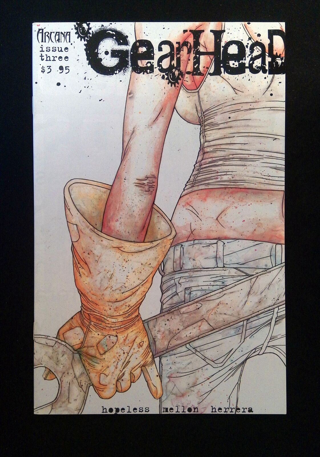 Gearhead #3 Arcana Comics 2007 Nm-