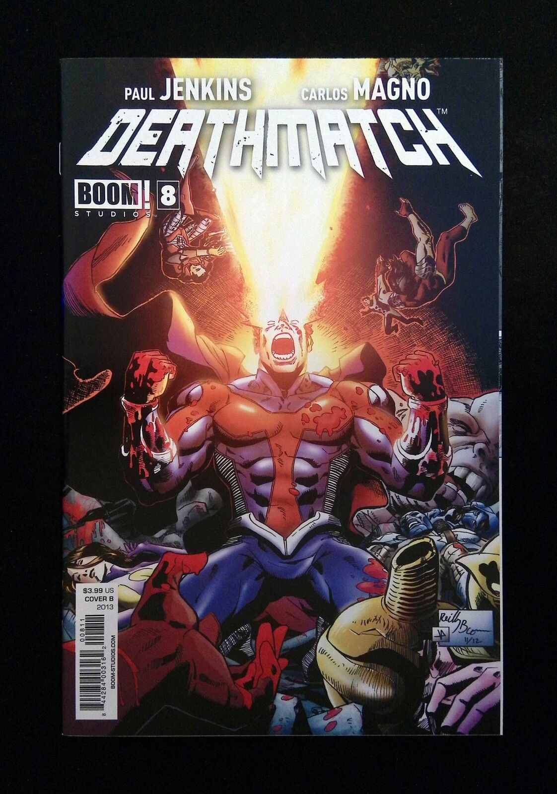 Deathmatch #8B Boom Comics 2013 Nm- Brow Variant