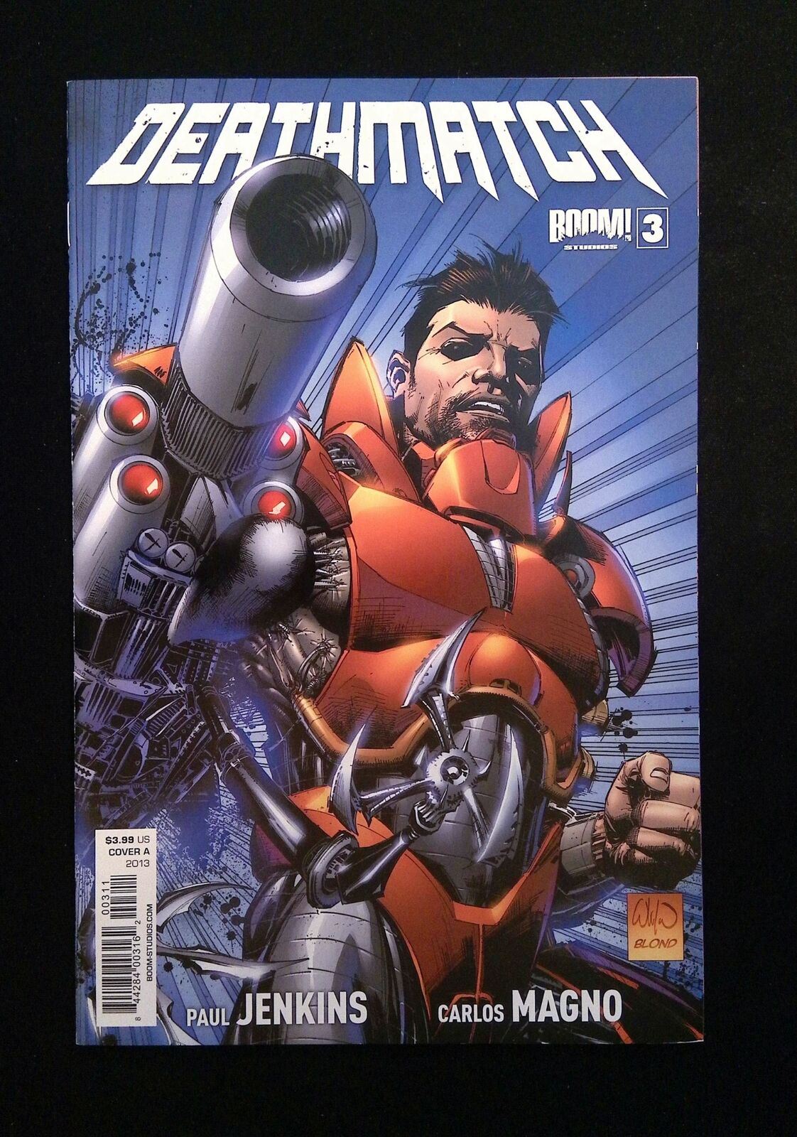 Deathmatch #3 Boom Comics 2013 Nm-