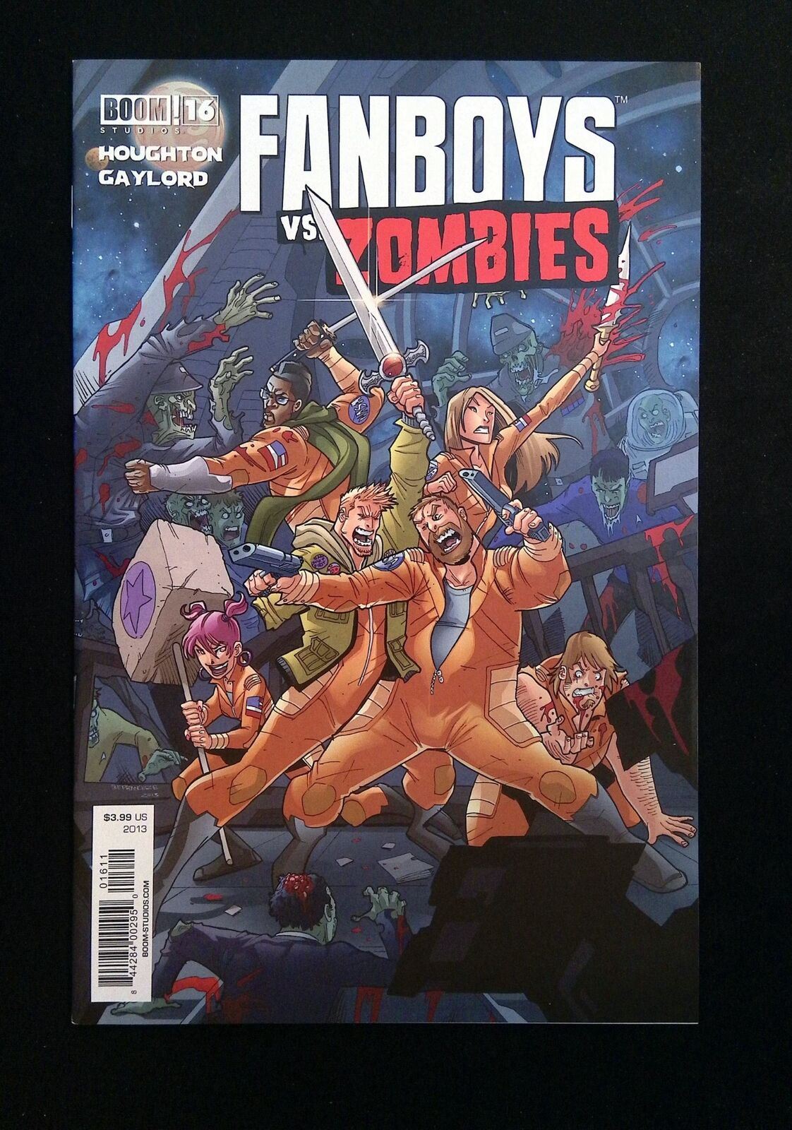 Fanboys Vs Zombies #16 Boom Comics 2013 Vf/Nm