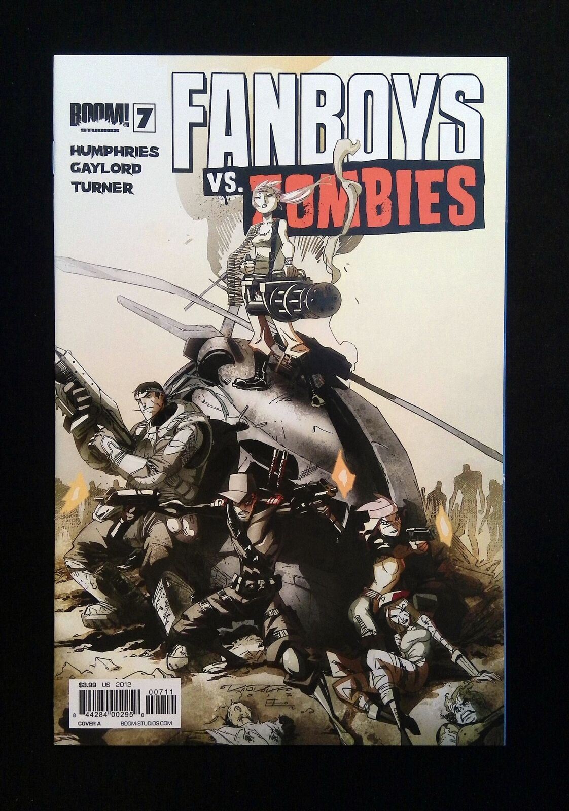 Fanboys Vs Zombies #7 Boom Comics 2012 Nm-