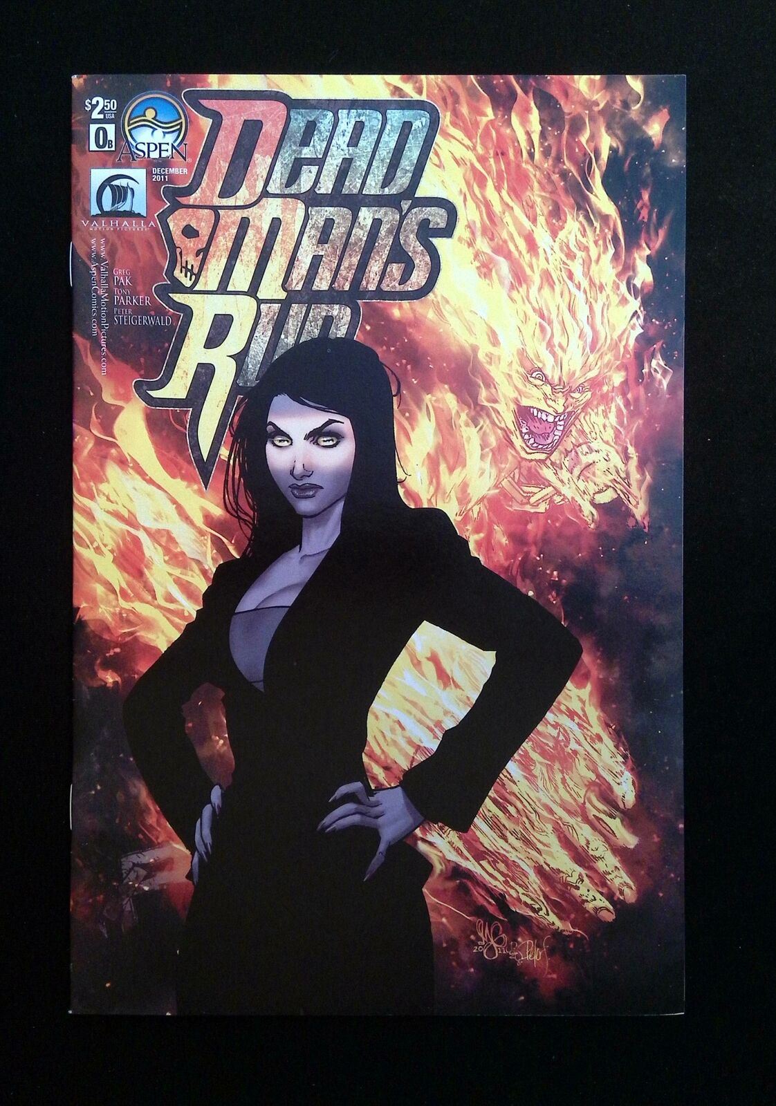 Dead Man'S Run #0B Aspen Comics 2011 Vf+ Gunnell Variant