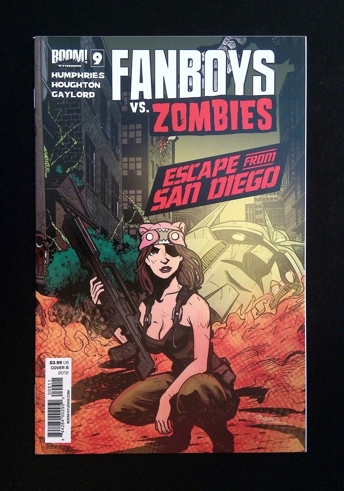Fanboys Vs Zombies #9B Boom Comics 2012 Nm Stanton Variant