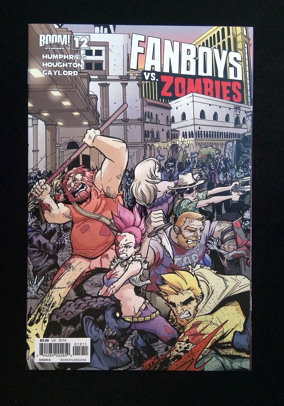 Fanboys Vs Zombies #12B Boom Comics 2013 Nm- Stanton Variant