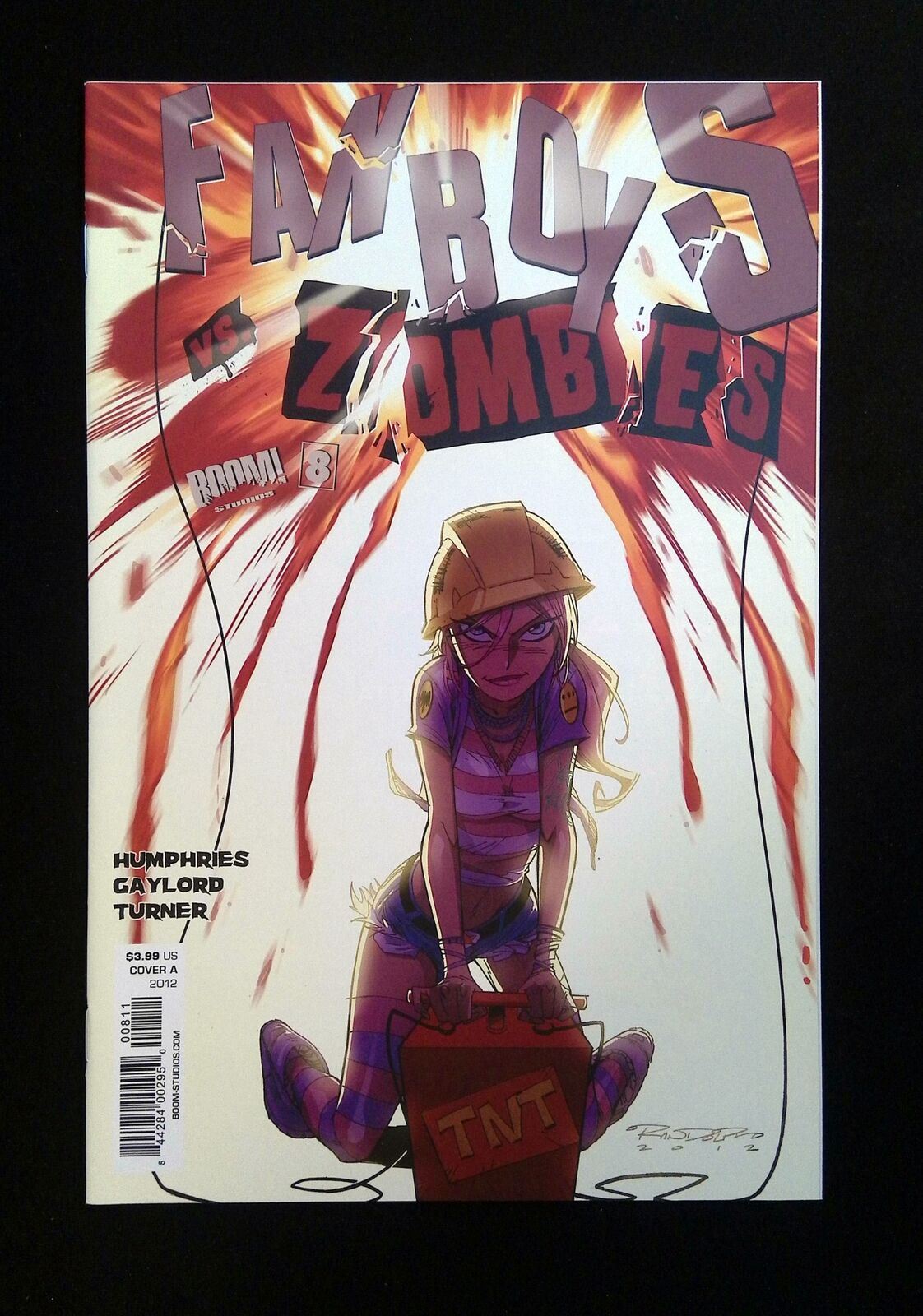Fanboys Vs Zombies #8 Boom Comics 2012 Nm-
