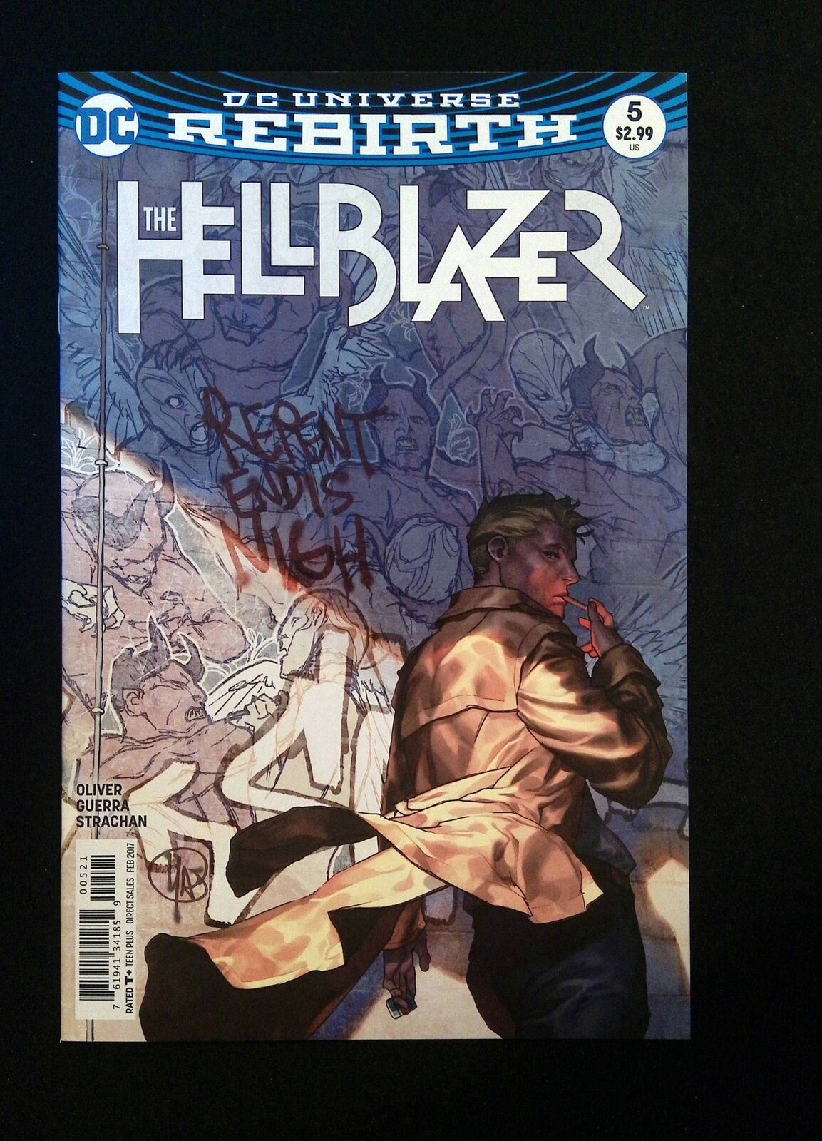 HELLBLAZER REBIRTH #5 DC COMICS 2016 NM