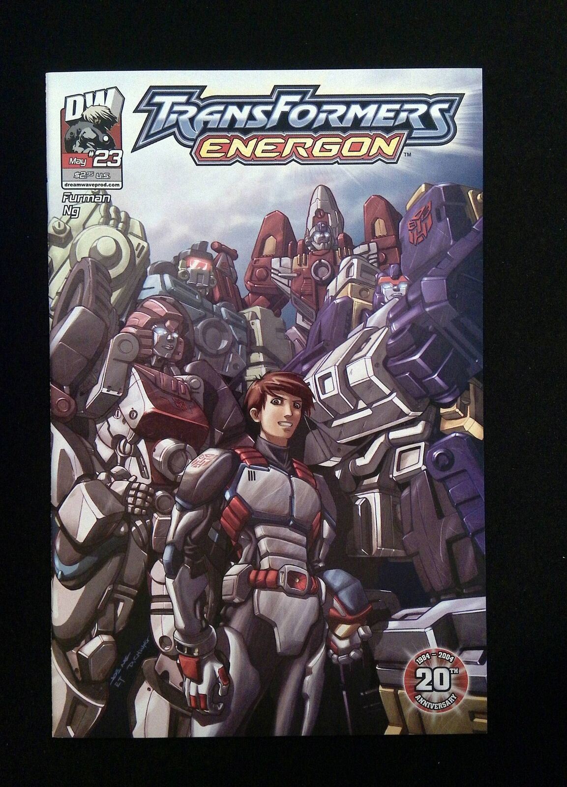 TRANSFORMERS ARMADA ENERGON #23 DREAMWEAVE COMICS 2004 NM