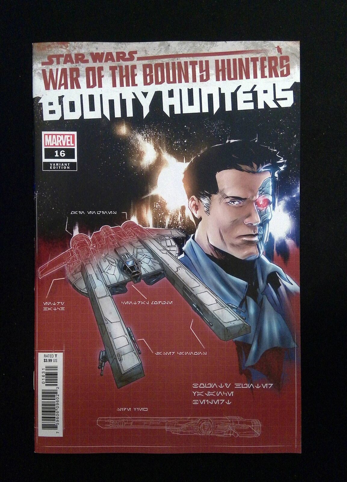 STAR WARS BOUNTY HUNTERS #16C MARVEL COMICS 2021 VF/NM VILLANELLI VARIANT