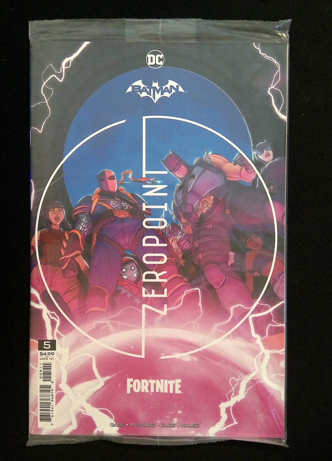 BATMAN FORNITE ZERO POINT #5 DC COMICS 2021 NM