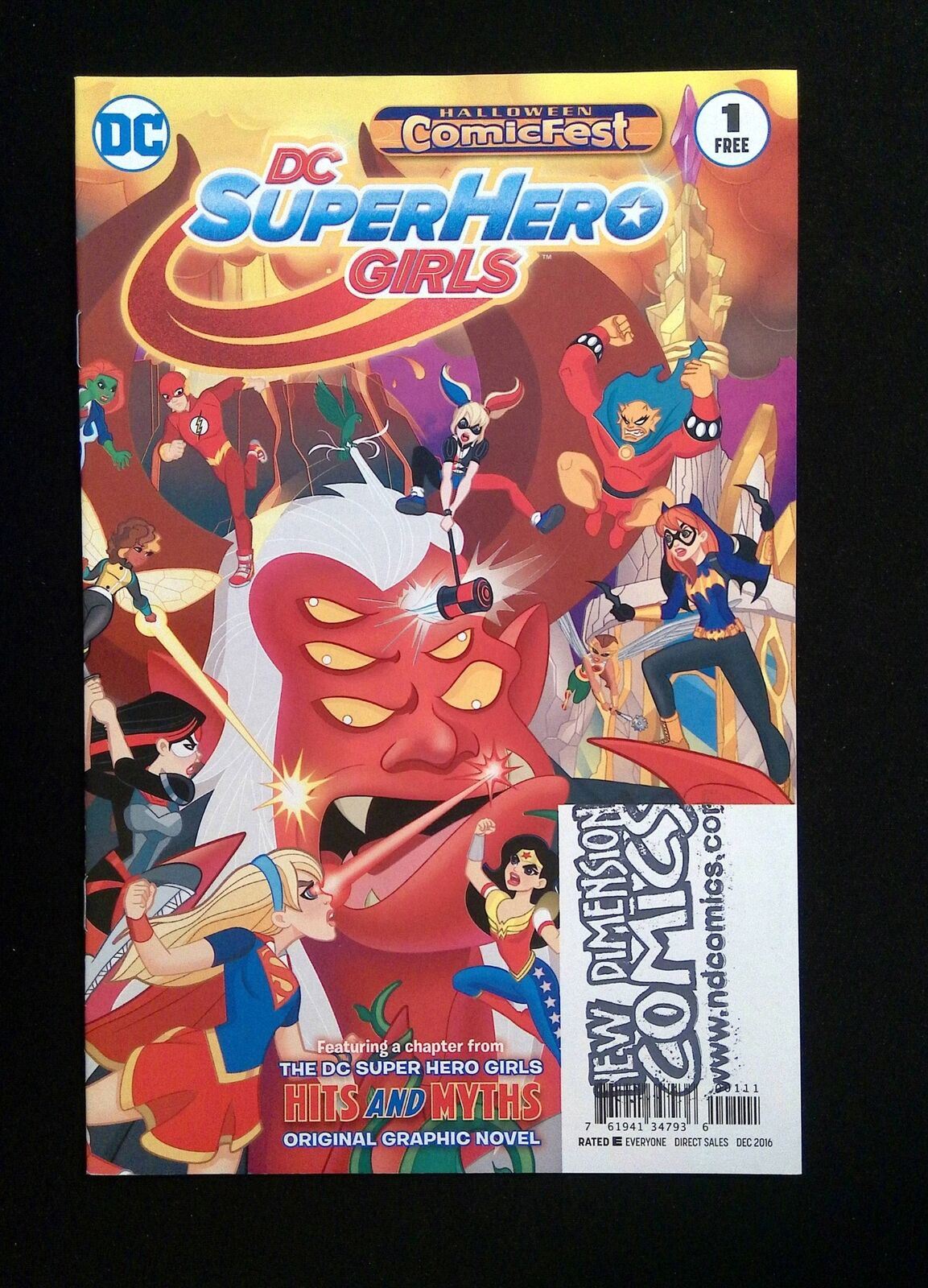 DC SUPER HERO GIRL HALLOWEEN COMICFEST #1 DC COMICS 2016 NM-