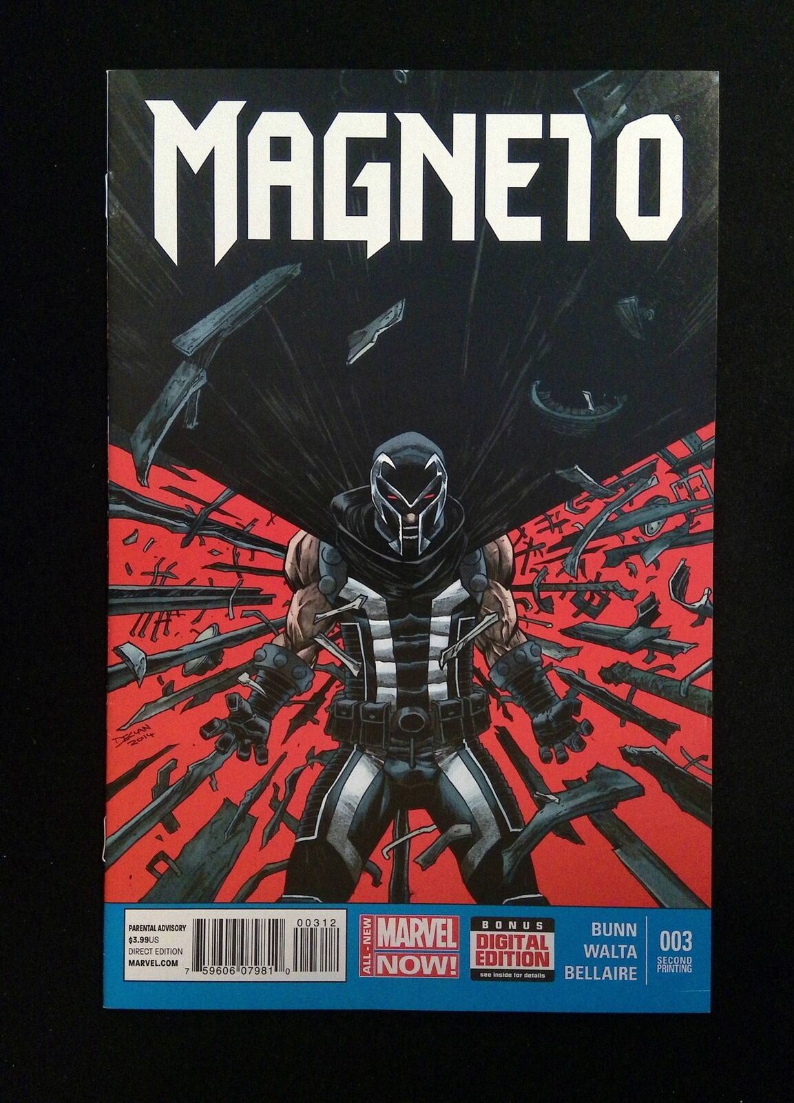 MAGNETO #3 MARVEL COMICS 2014 VF/NM
