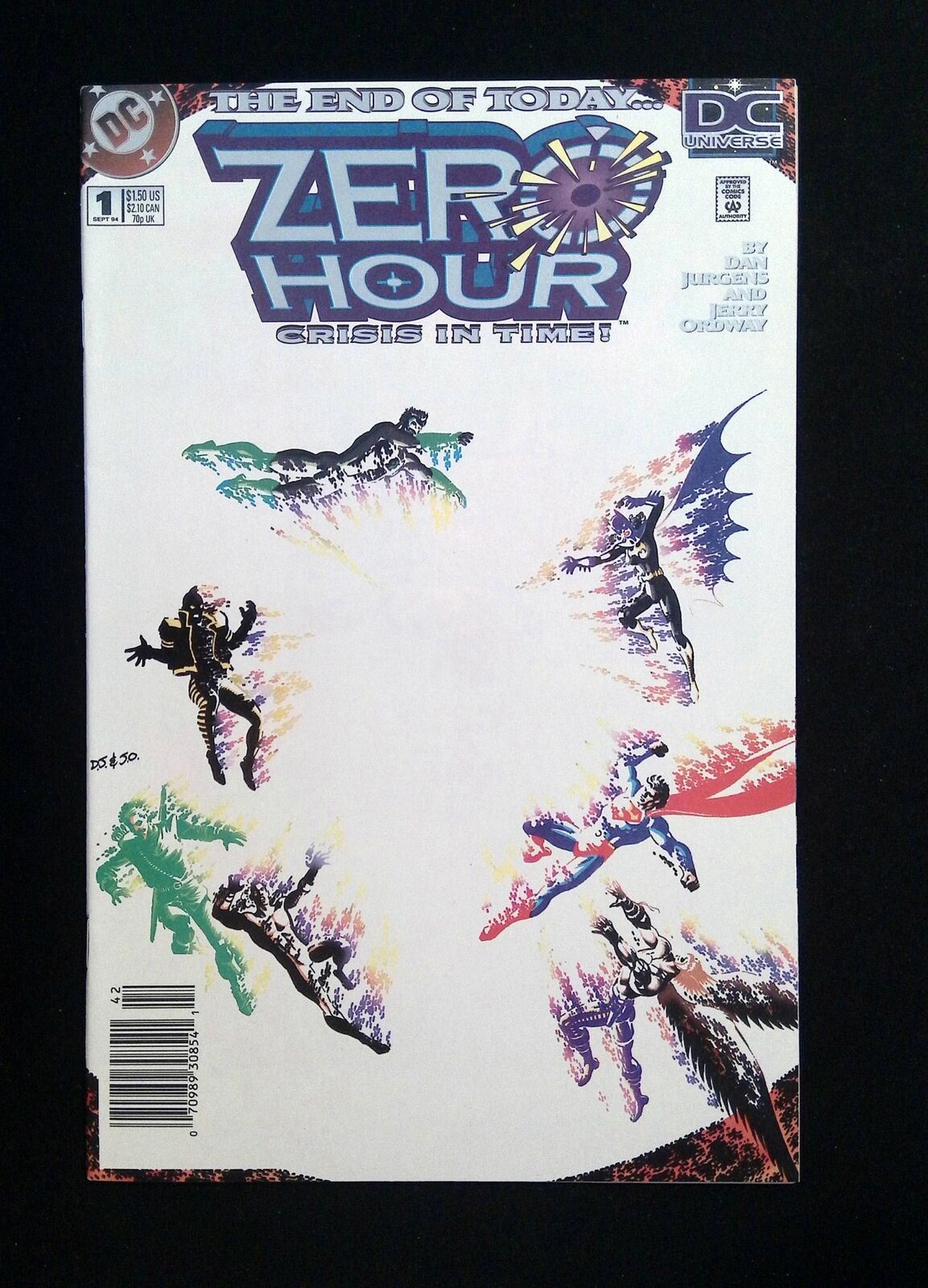 ZERO HOUR CRISIS IN TIME #1 DC COMICS 1994 VF/NM NEWSSTAND