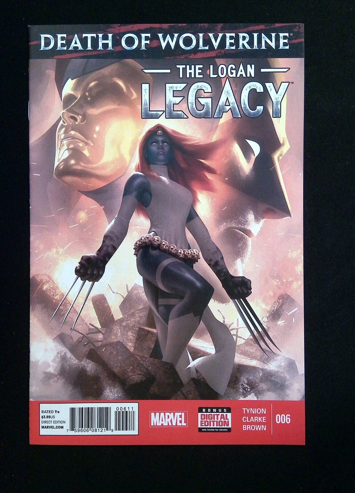 DEATH OF WOLVERINE THE LOGAN LEGACY #6 MARVEL COMICS 2015 NM