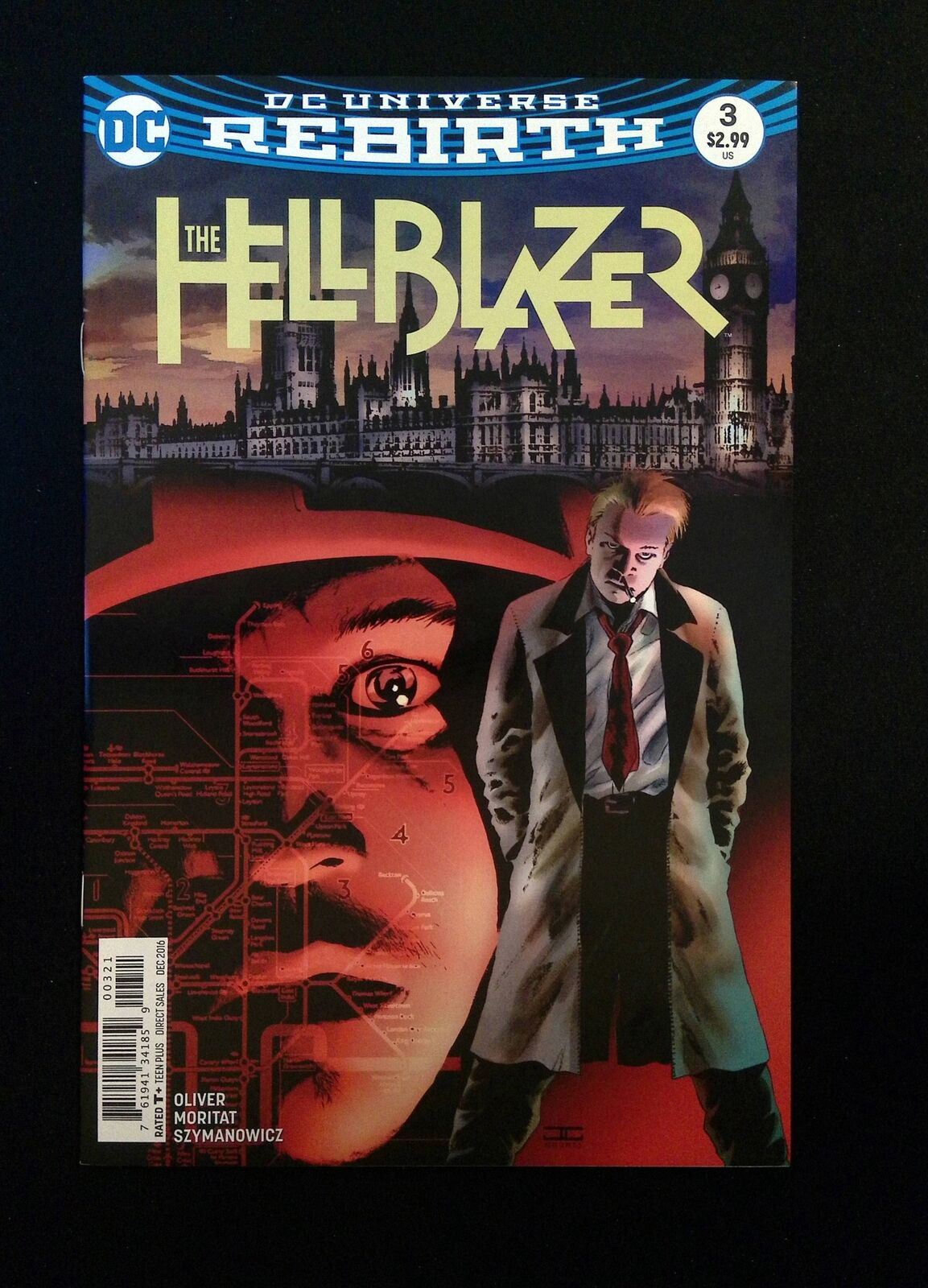 HELLBLAZER REBIRTH #3 DC COMICS 2016 NM