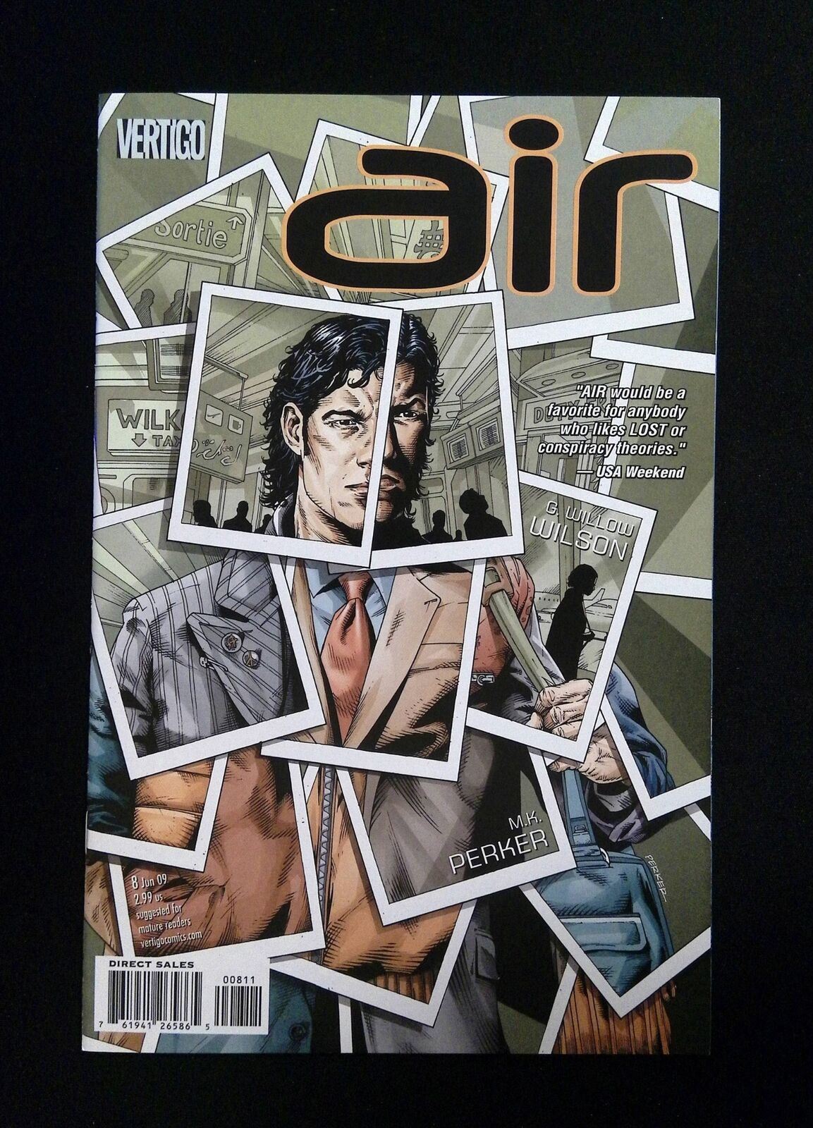 AIR #8 DC/VERTIGO COMICS 2009 NM