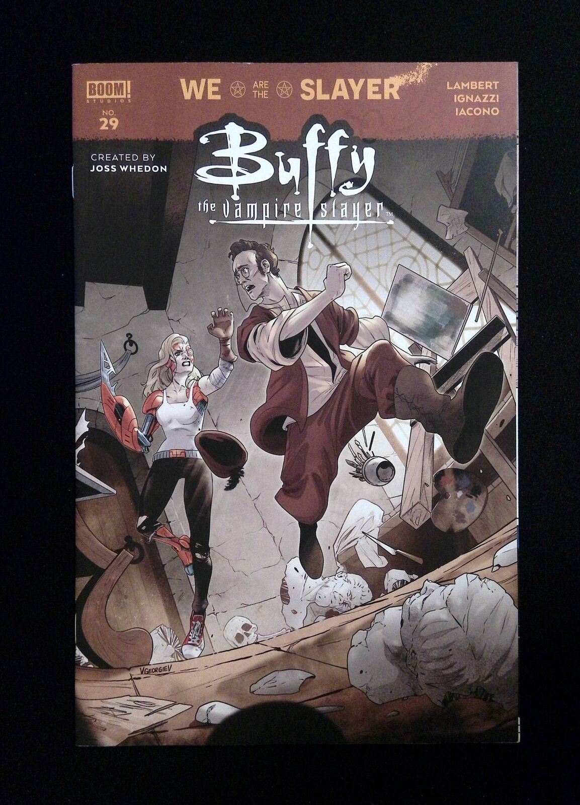 BUFFY THE VAMPIRE SLAYER #29B BOOM COMICS 2021 VF/NM GEORGIEV VARIANT