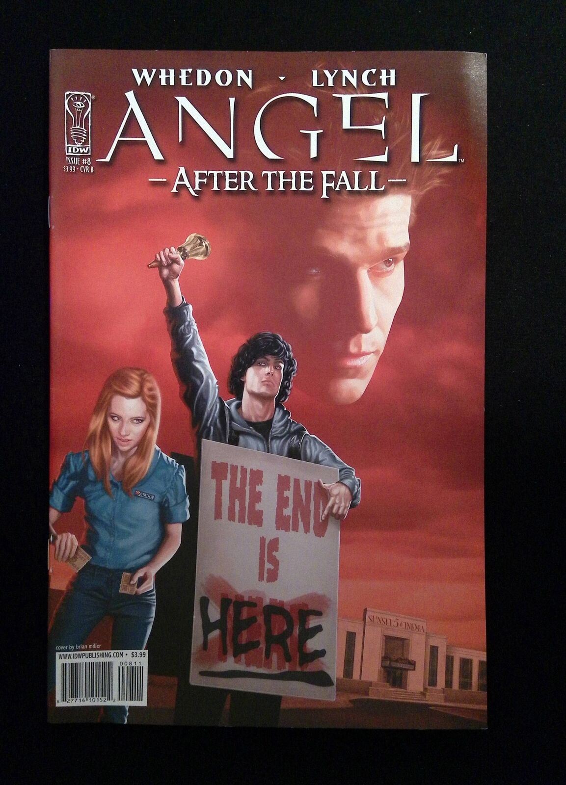 ANGEL AFTER THE FALL #8B IDW COMICS 2008 VF/NM MILLER VARIANT