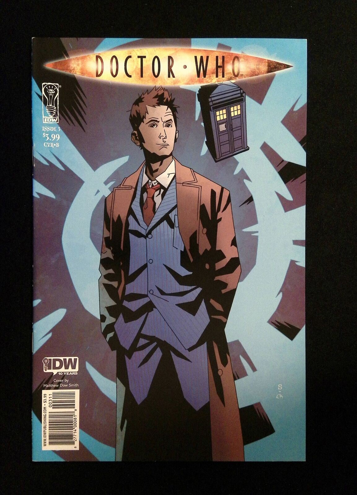 DOCTOR WHO #3B IDW COMICS 2009 VF/NM SMITH VARIANT