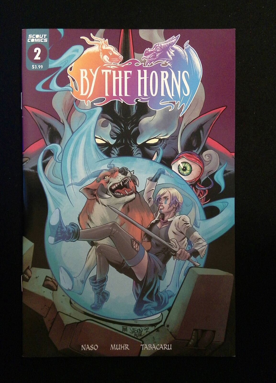 BY THE HORNS #2 SCOUT COMICS 2021 NM-