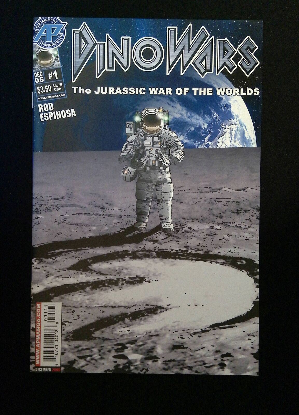 DYNOWARS JURASSIC WAR OF THE WORLDS #1 ANTARCTIC COMICS 2006 NM-