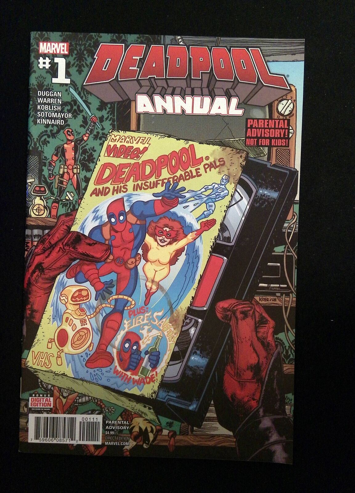 DEADPOOL ANNUAL #1 (4TH SERIES) MARVEL COMICS 2016 NM