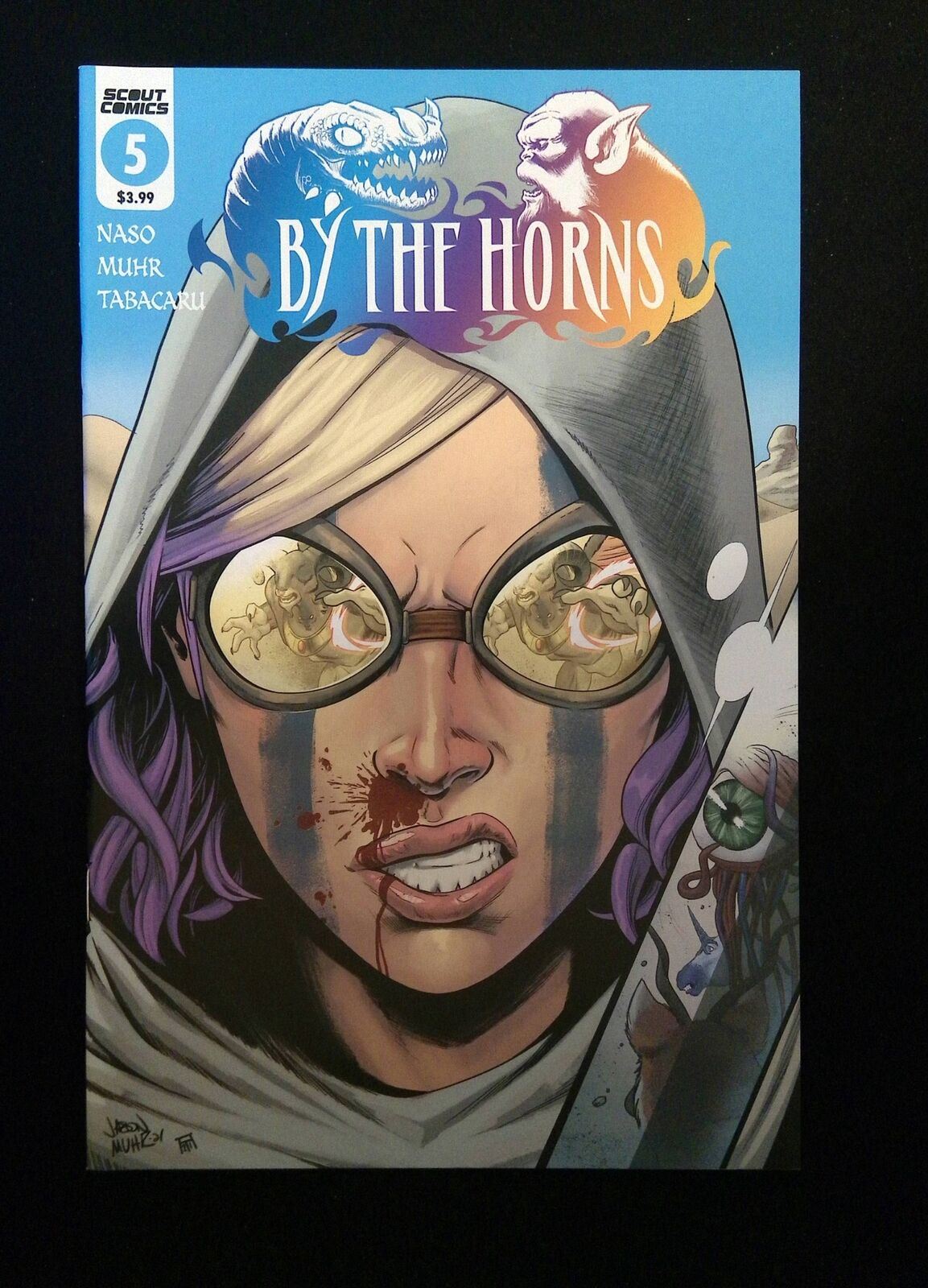 BY THE HORNS #5 SCOUT COMICS 2021 NM