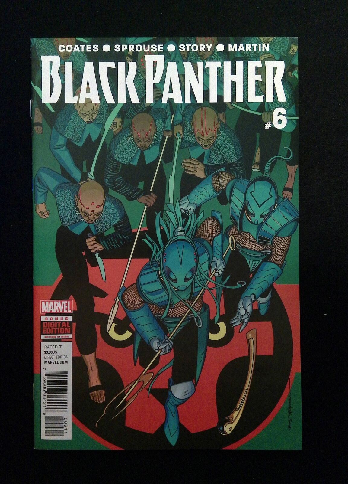BLACK PANTHER #6 (5TH SERIES) MARVEL COMICS 2016 VF/NM