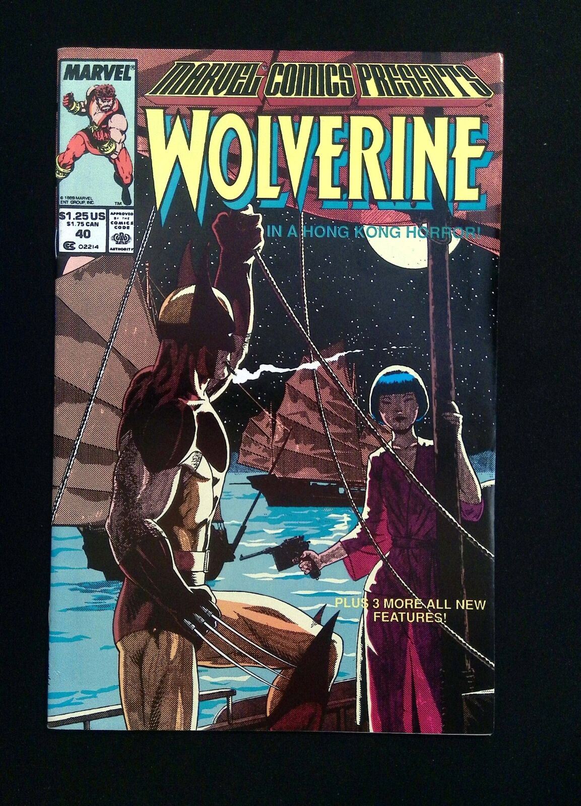 MARVEL COMICS PRESENTS #40 MARVEL COMICS 1990 VF+