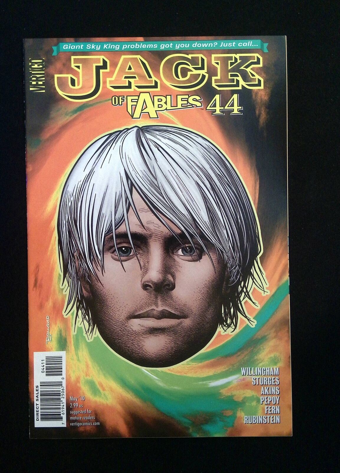 JACK OF FABLES #44 DC/VERTIGO COMICS 2010 NM-