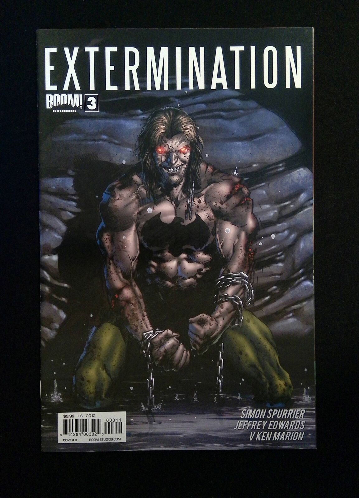 EXTERMINATION #3B BOOM STUDIOS 2012 VF/NM HAIRSINE, SPURRIER, EDWARDS VARIANT