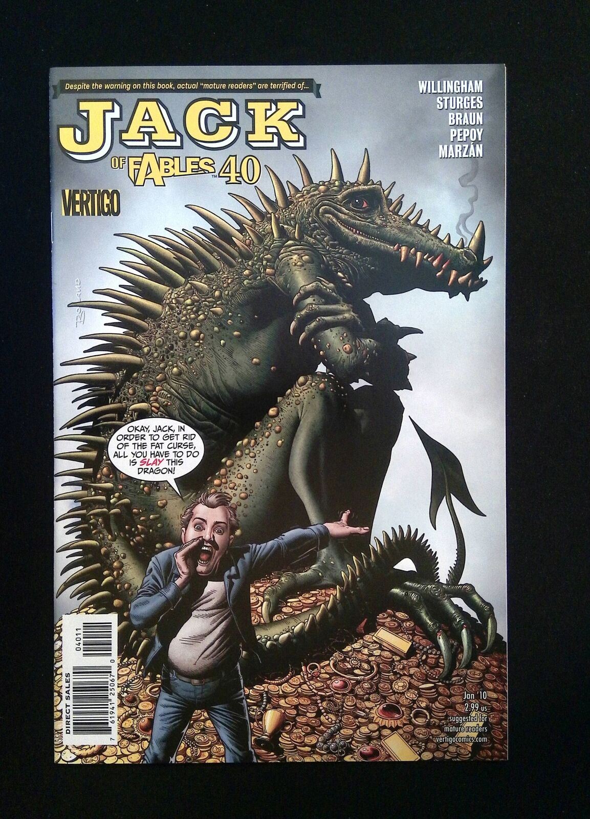 JACK OF FABLES #40 DC/VERTIGO COMICS 2010 VF/NM