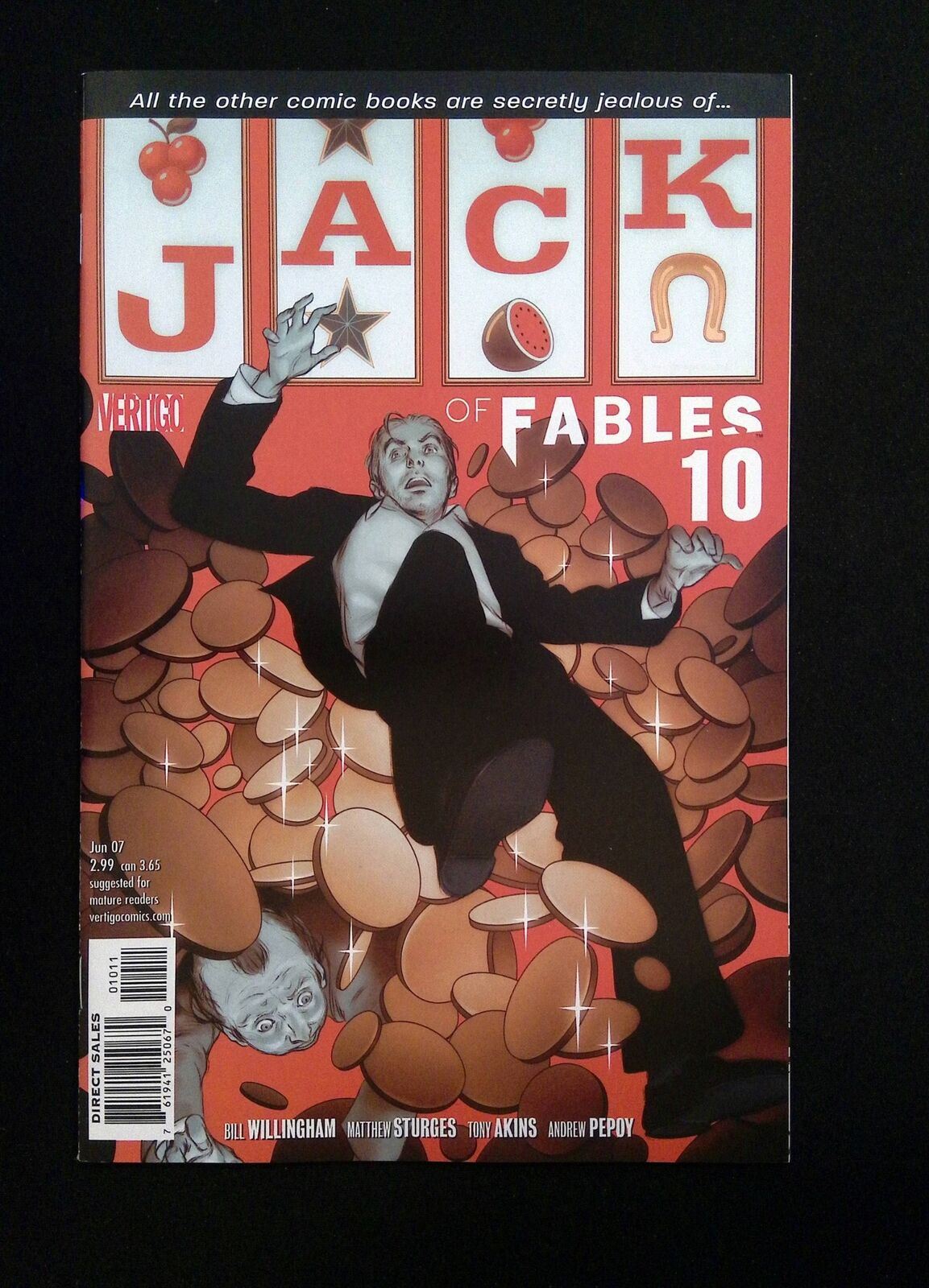 JACK OF FABLES #10 DC/VERTIGO COMICS 2007 VF+