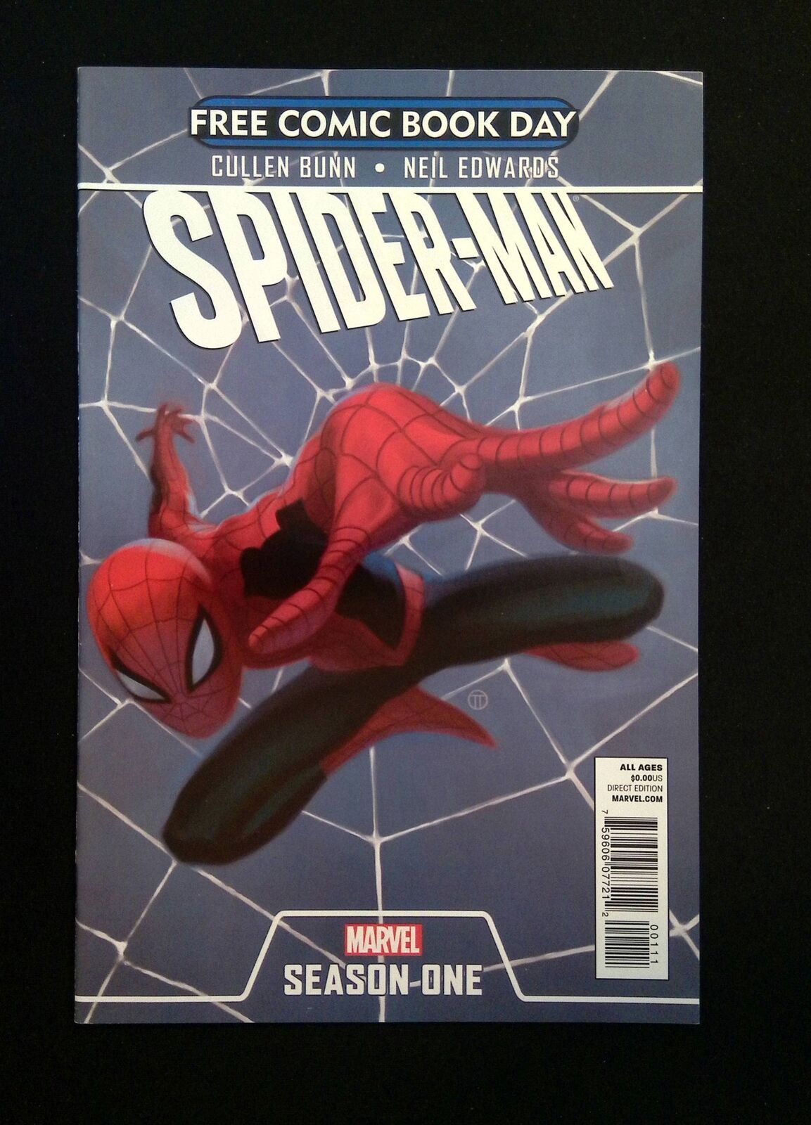 SPIDER-MAN SEASON ONE FCBD #0 MARVEL COMICS 2012 VF/NM