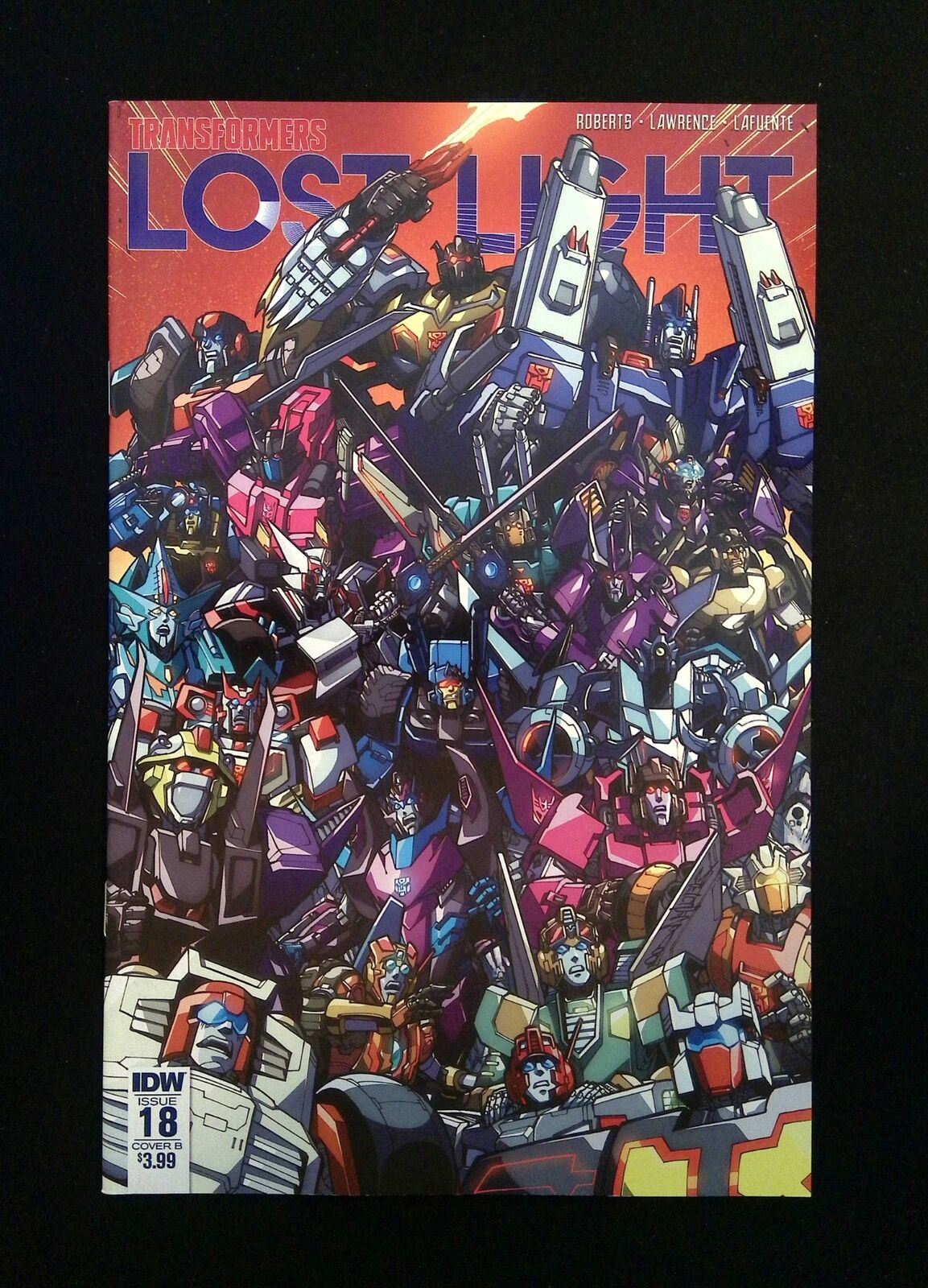 LOST LIGHT #18B IDW COMICS 2018 NM- MILNE VARIANT