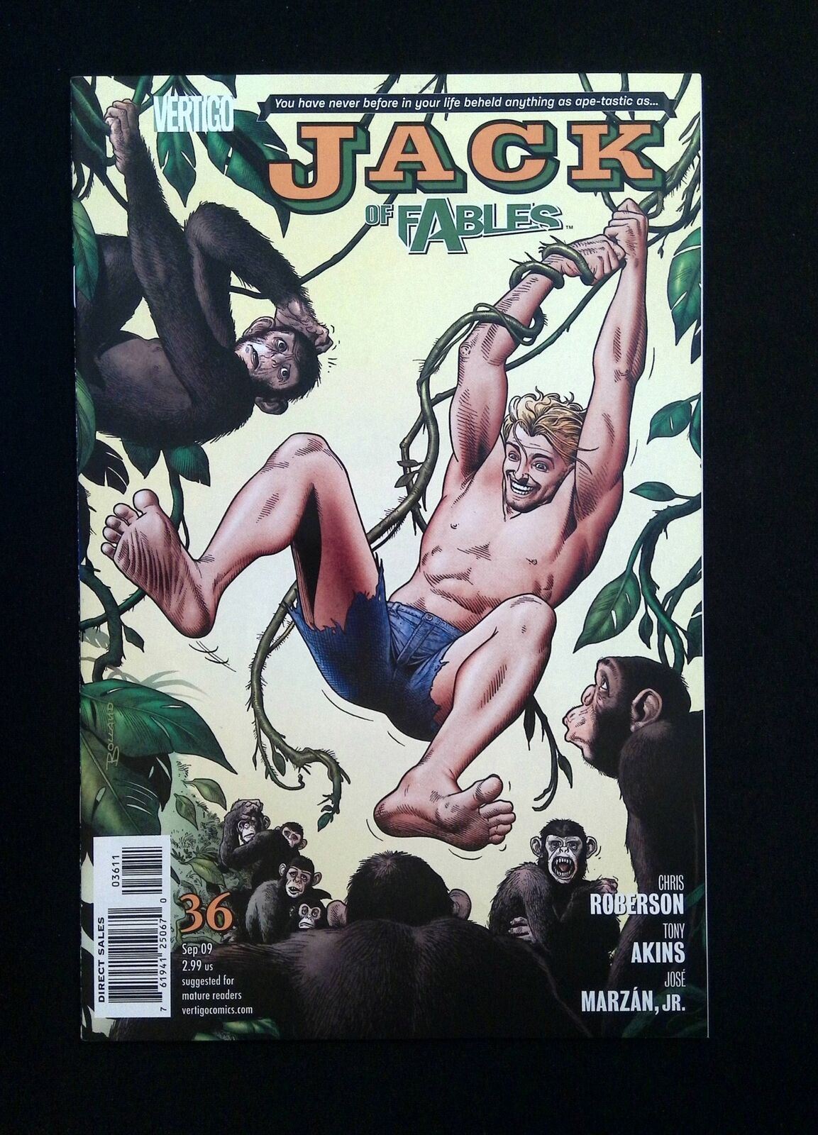JACK OF FABLES #36 DC/VERTIGO COMICS 2009 NM