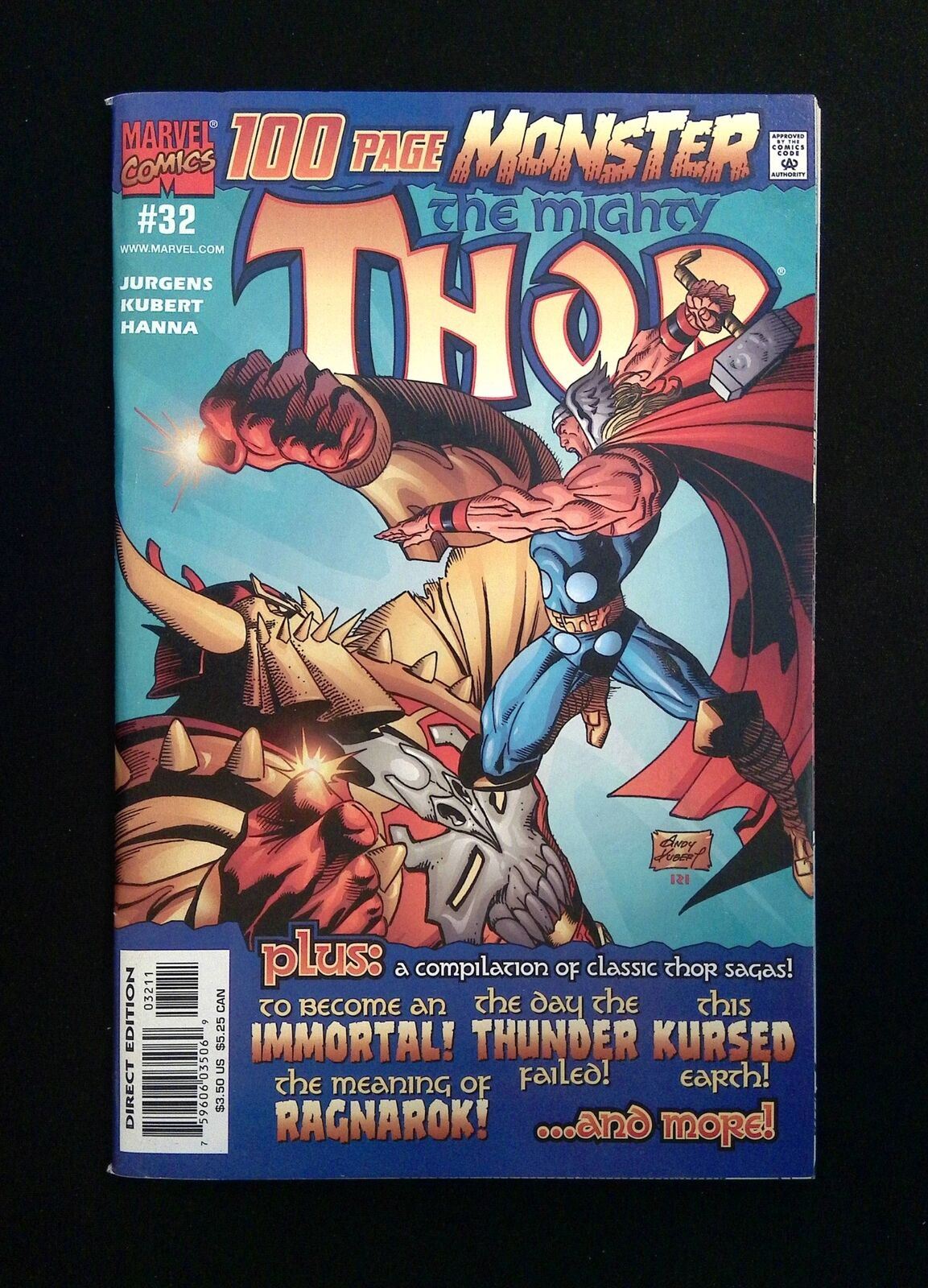 THOR #32 (2ND SERIES) MARVEL COMICS 2001 VF+