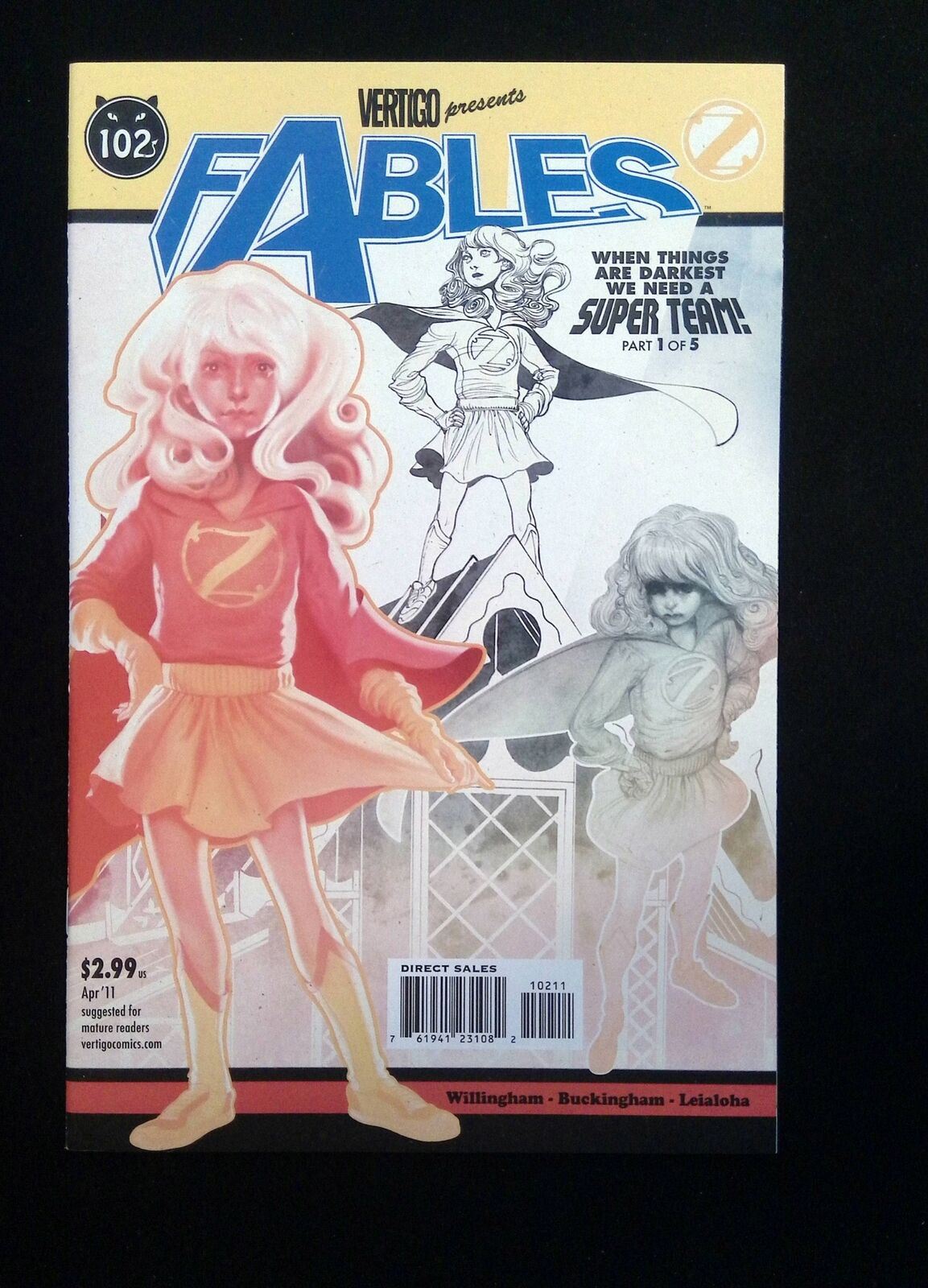 FABLES #102 DC/VERTIGO COMICS 2011 NM