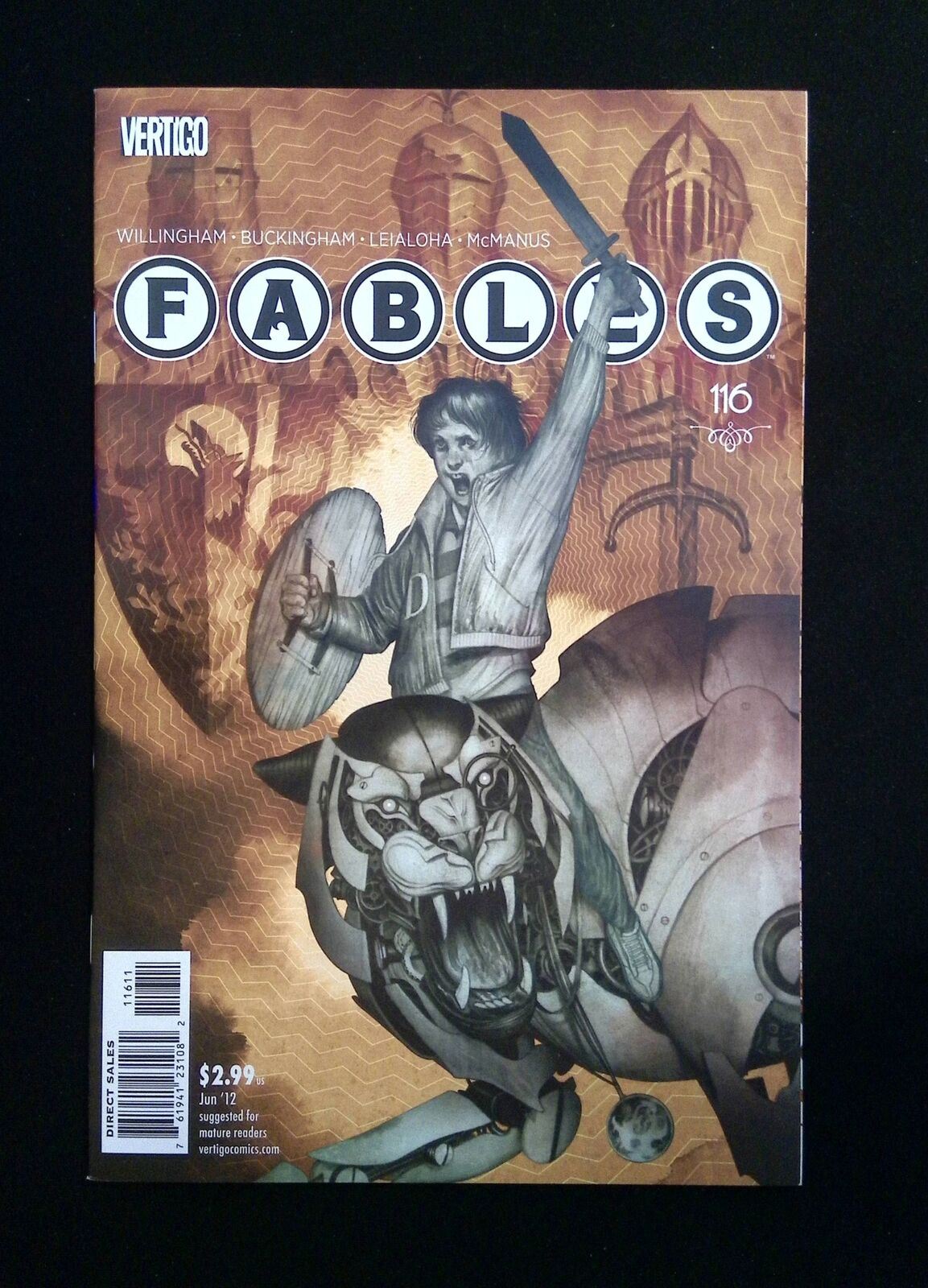 FABLES #116 DC/VERTIGO COMICS 2012 NM-