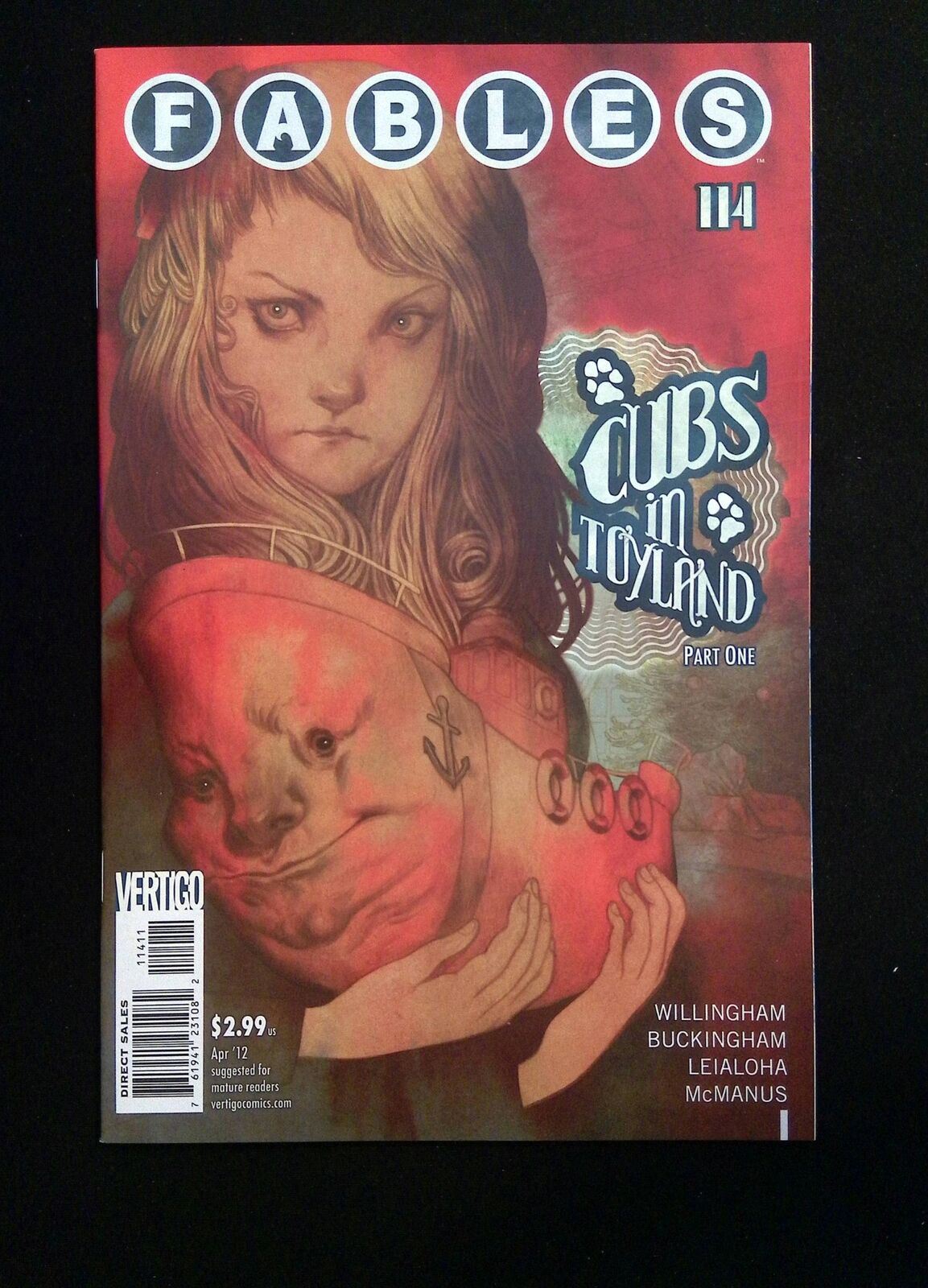 FABLES #114 DC/VERTIGO COMICS 2012 NM