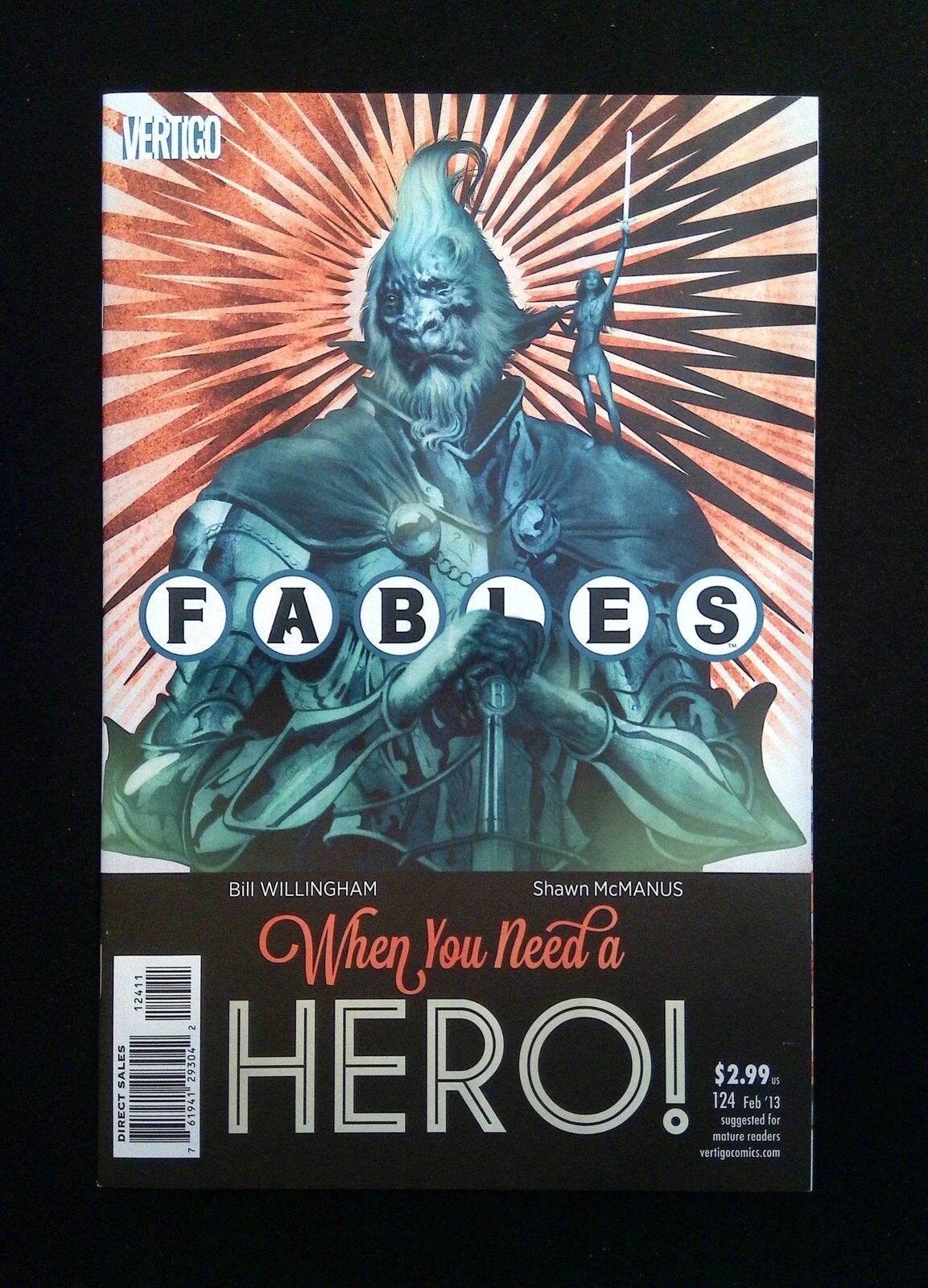 FABLES #124 DC/VERTIGO COMICS 2013 NM