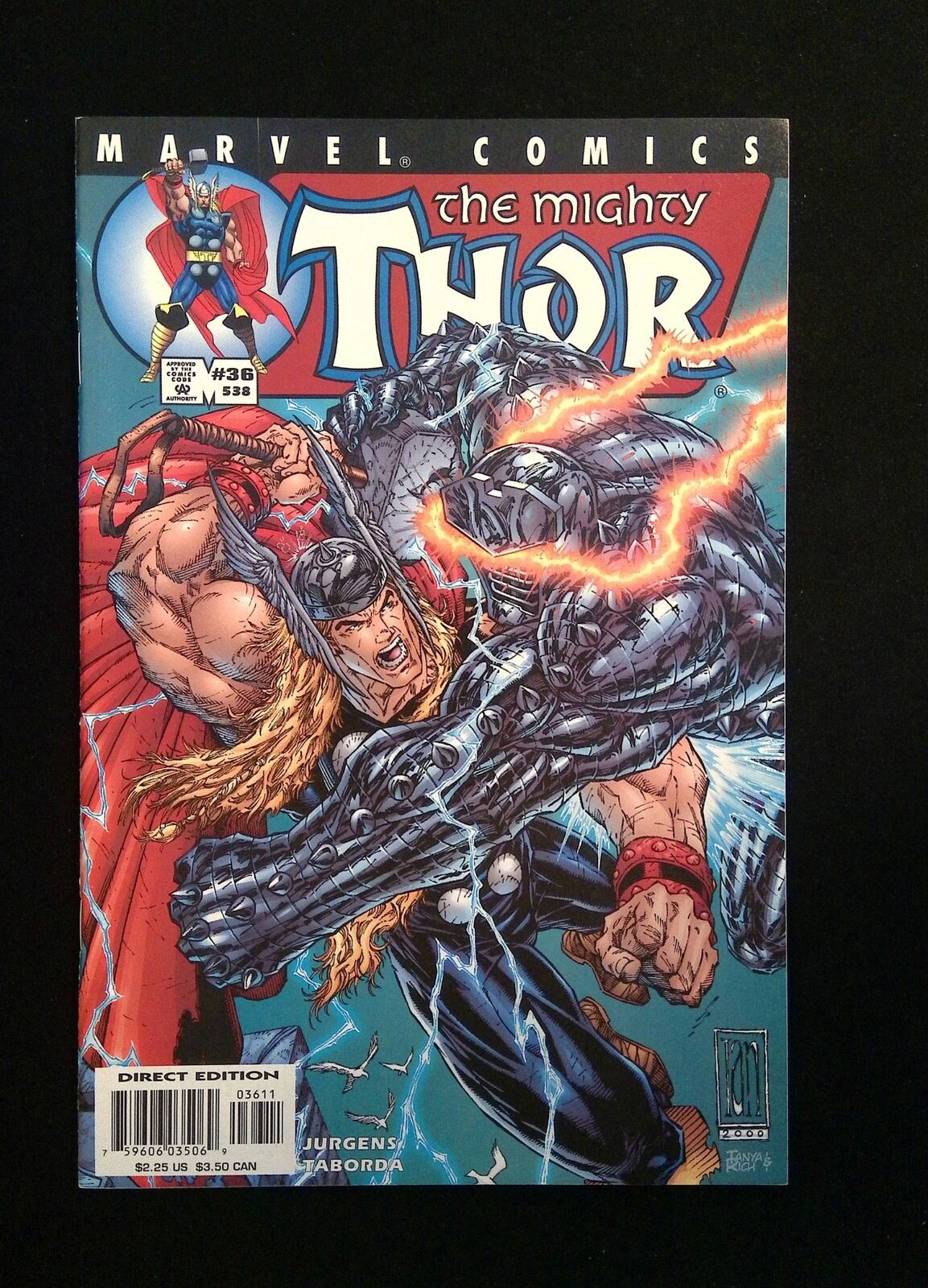 THOR #36 (2ND SERIES) MARVEL COMICS 2001 VF/NM