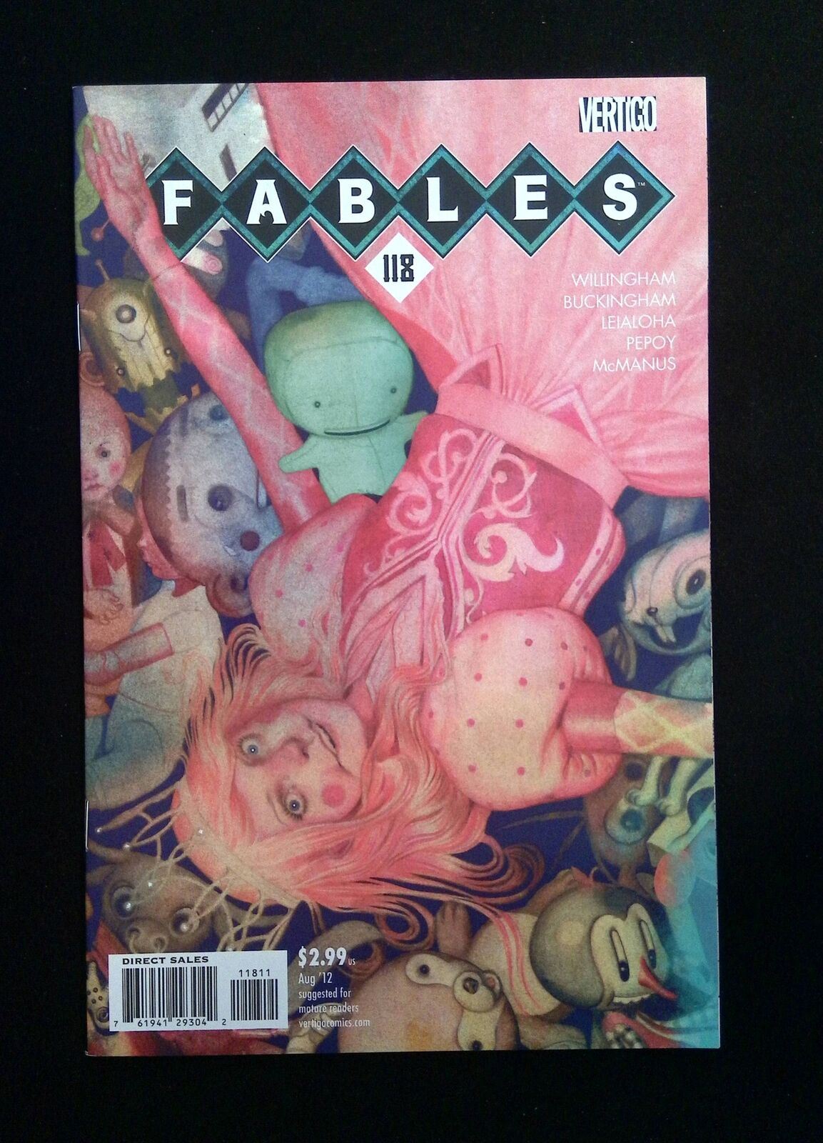 FABLES #118 DC/VERTIGO COMICS 2012 NM