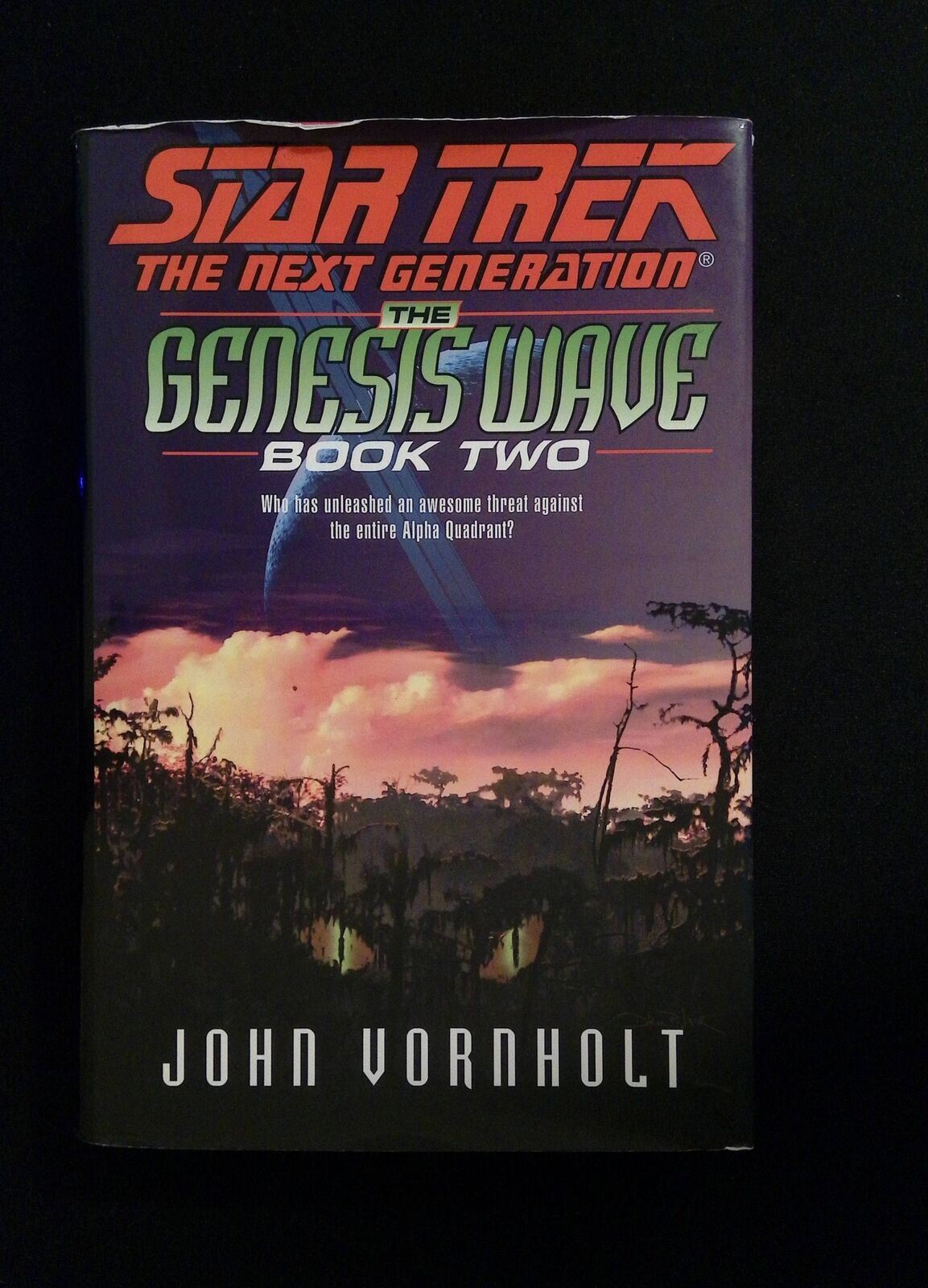 STAR TREK THE NEXT GENARATION THE GENESIS WAVE PB #2 POCKET BOOKS 2001 VF