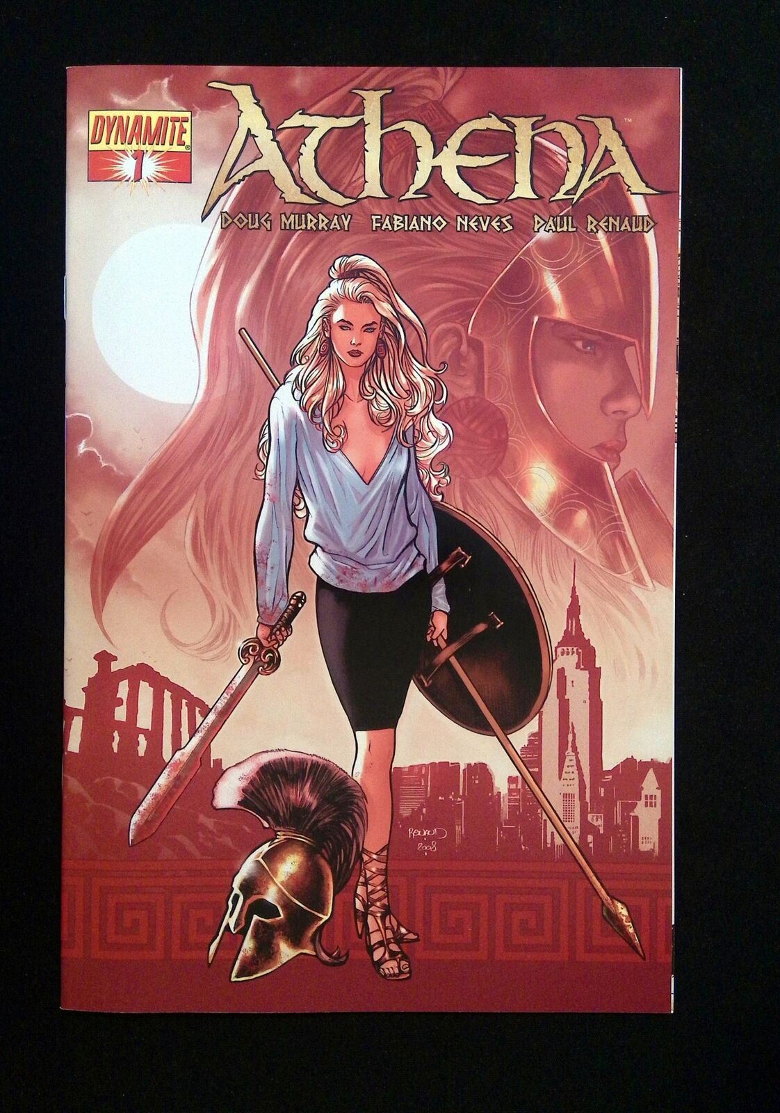 ATHENA #1 DYNAMITE COMICS 2009 NM
