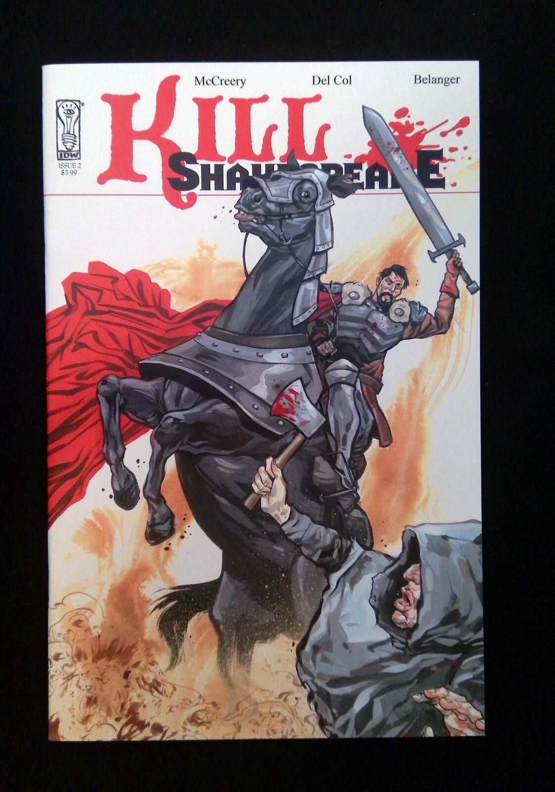 KILL SHAKESPEARE #2C IDW COMICS 2010 NM McLEOD VARIANT