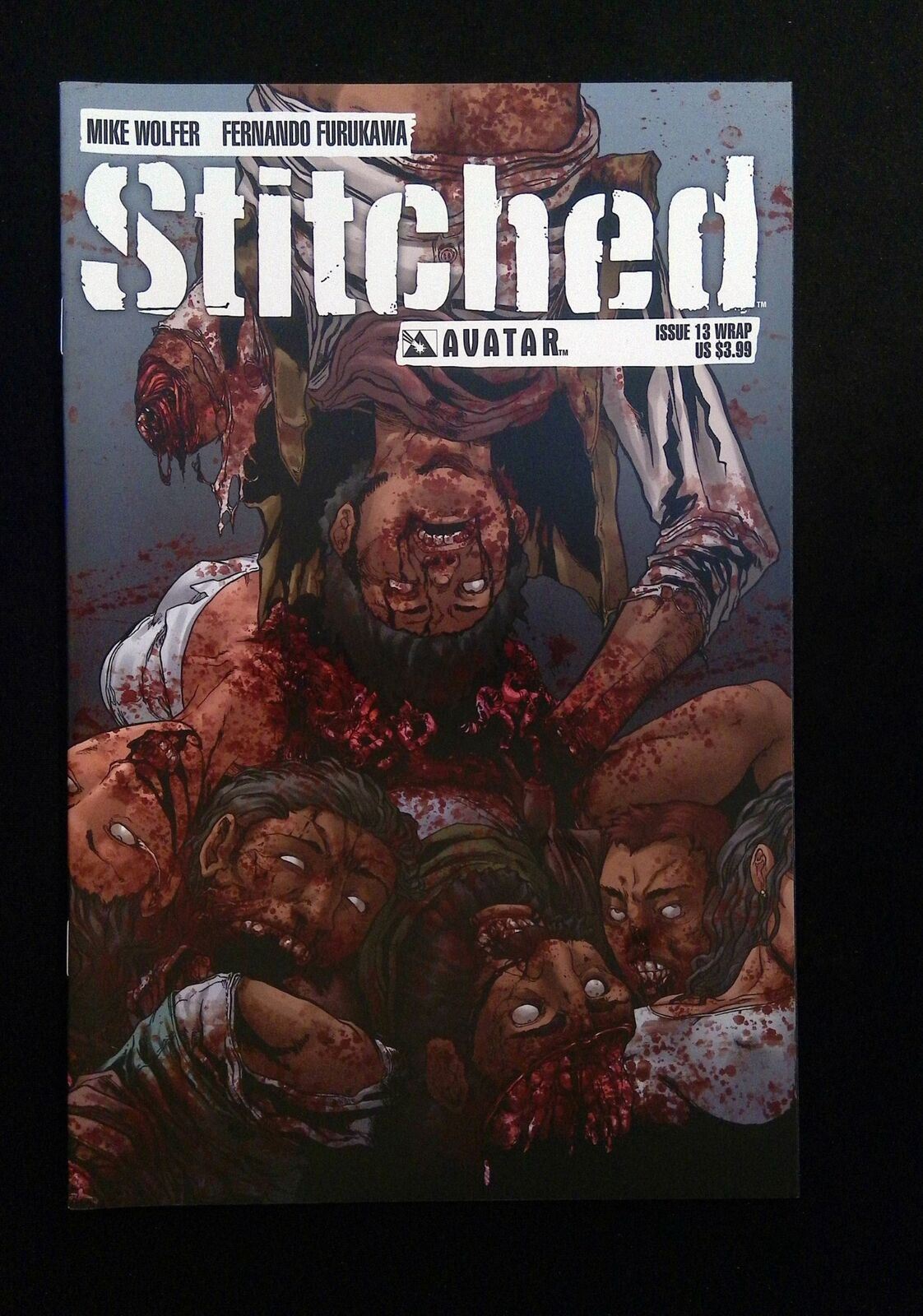STITCHED #13WRAP AVATAR COMICS 2013 NM FURUKAWA, WOLFER VARIANT