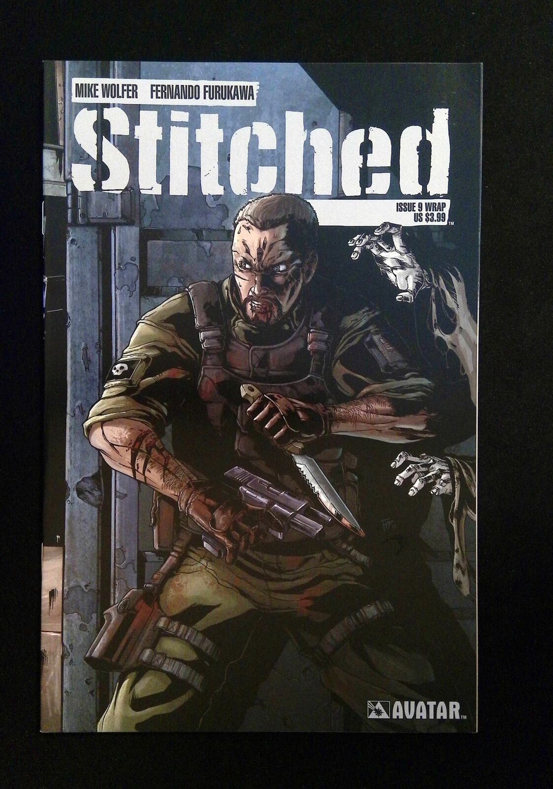 STITCHED #9WRAP AVATAR COMICS 2012 NM FURUKAWA WOLFER VARIANT