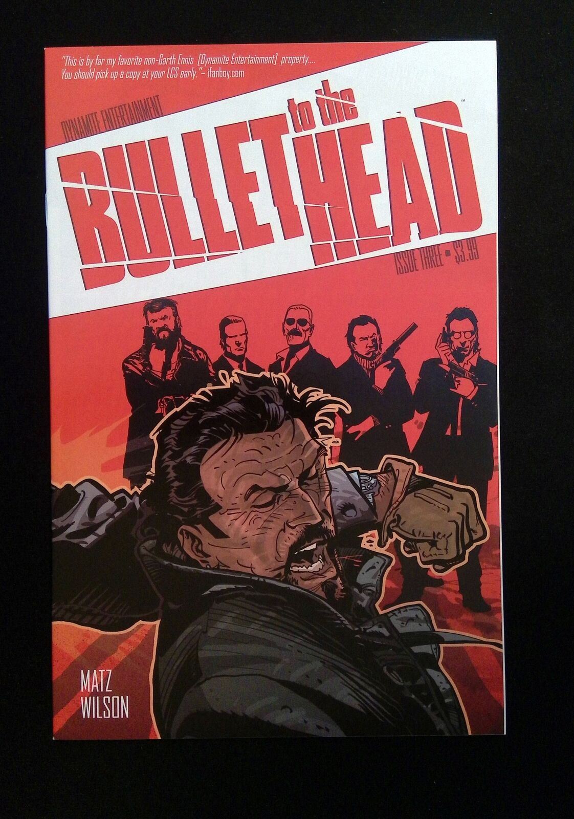 BULLET TO THE HEAD #3 DYNAMITE COMICS 2010 NM-