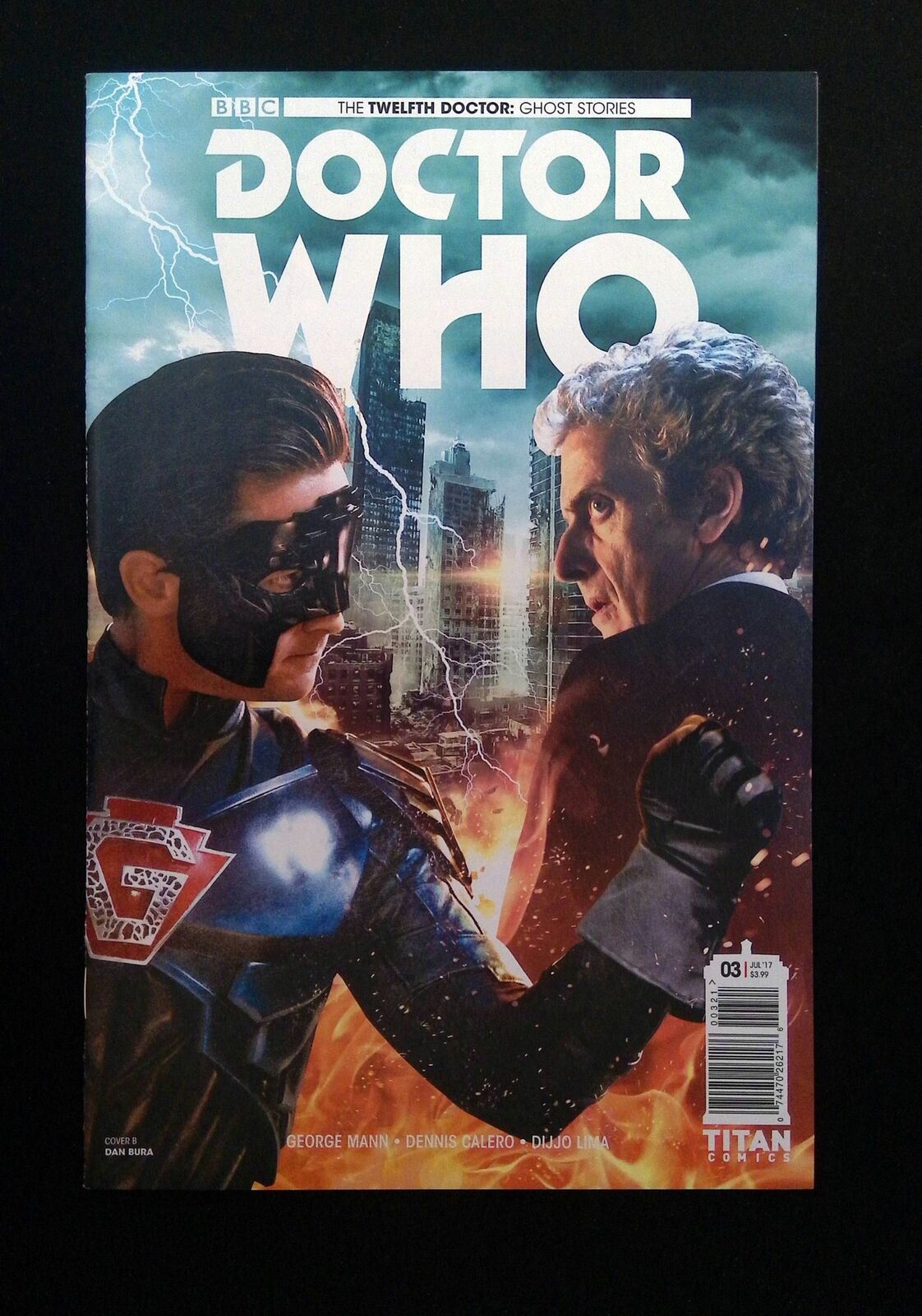 DOCTOR WHO GHOST STORIES #3B TITAN COMICS 2017 NM VARIANT COVER