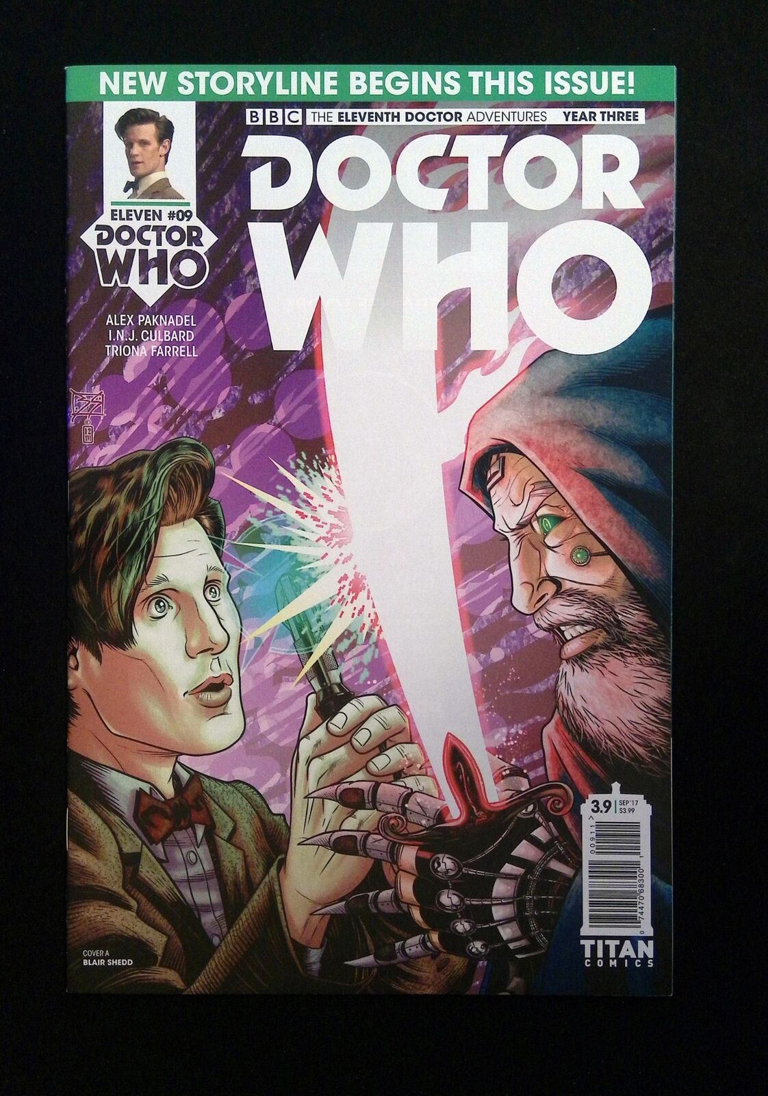 DOCTOR WHO ELEVENTH DOCTOR YEAR THREE #9 TITAN COMICS 2017 NM-